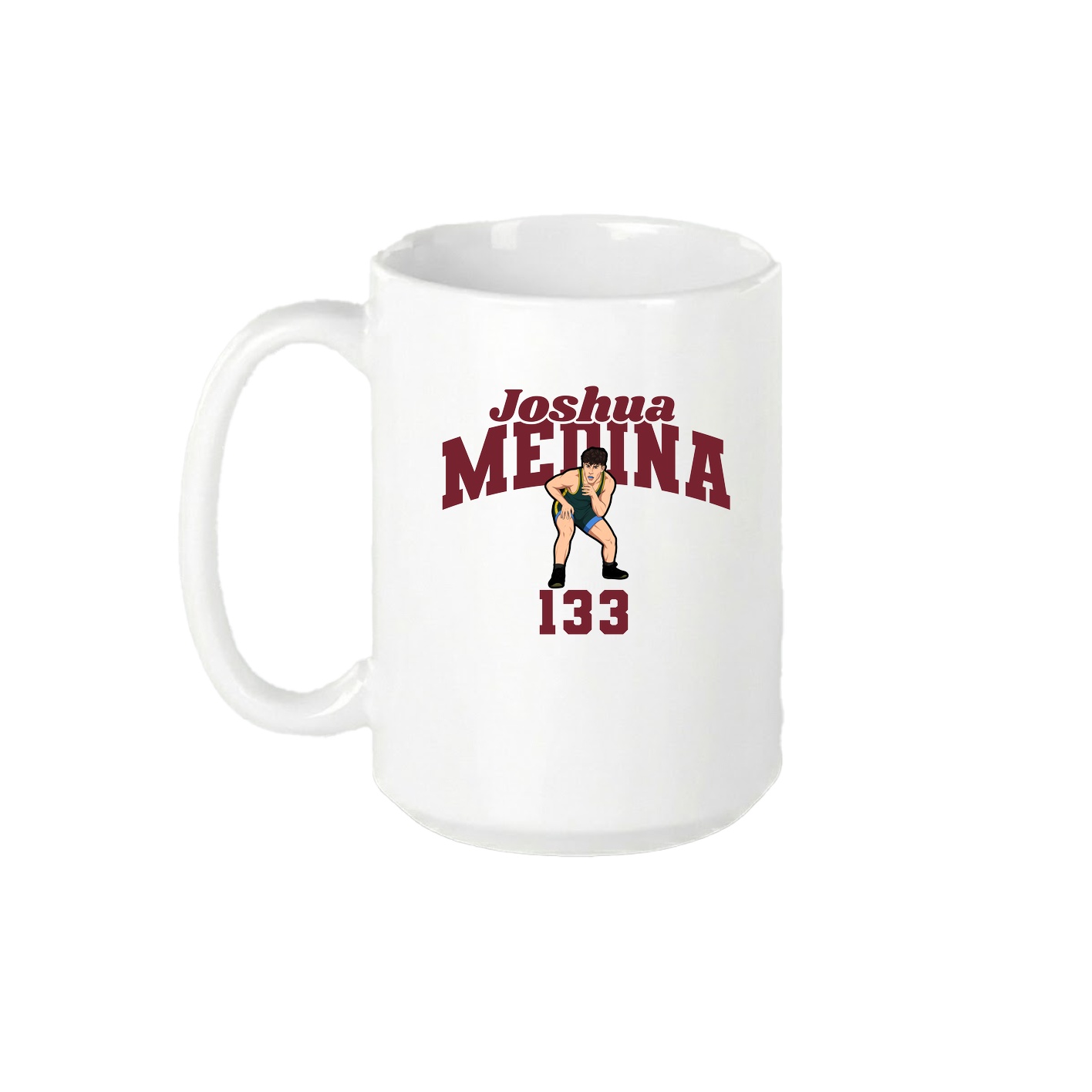 15oz Coffee Mug — Signature Arch in White