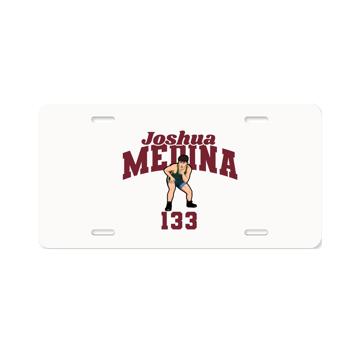 License Plate — Signature Arch in Classic