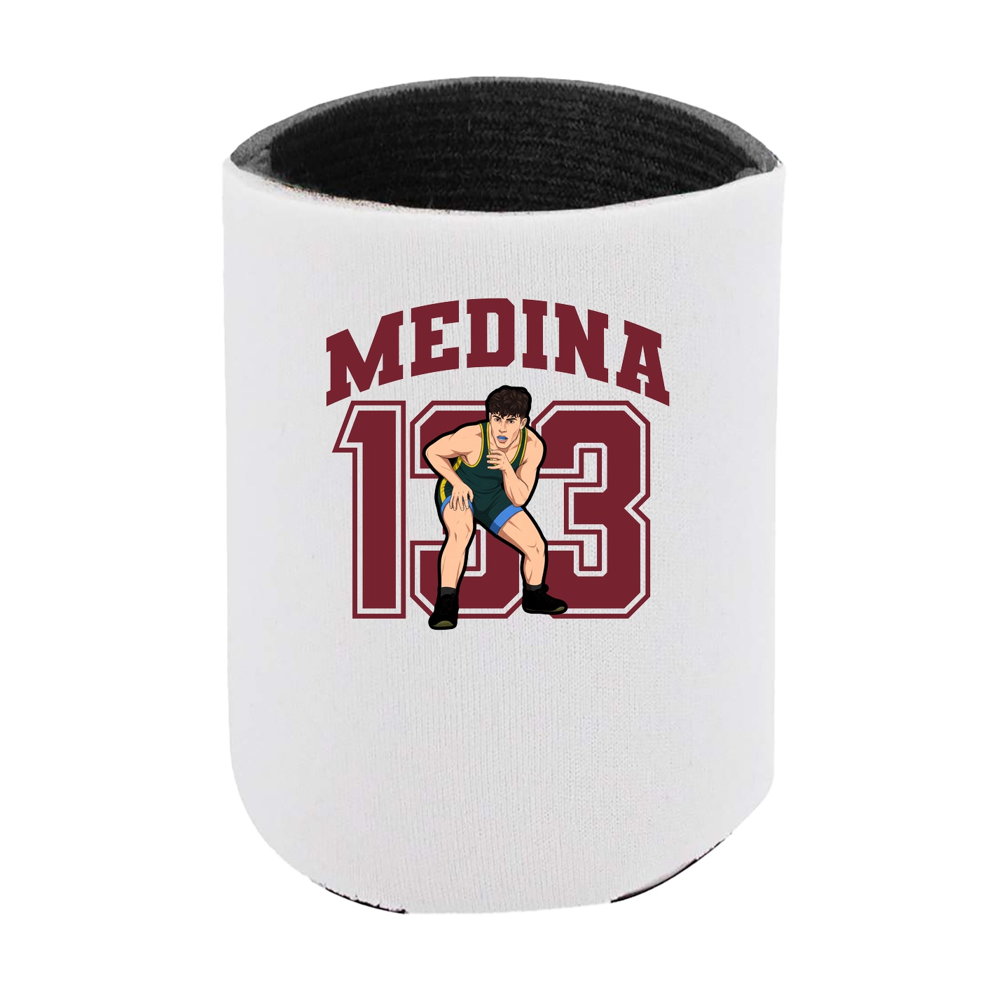 Can Holder — Number in White