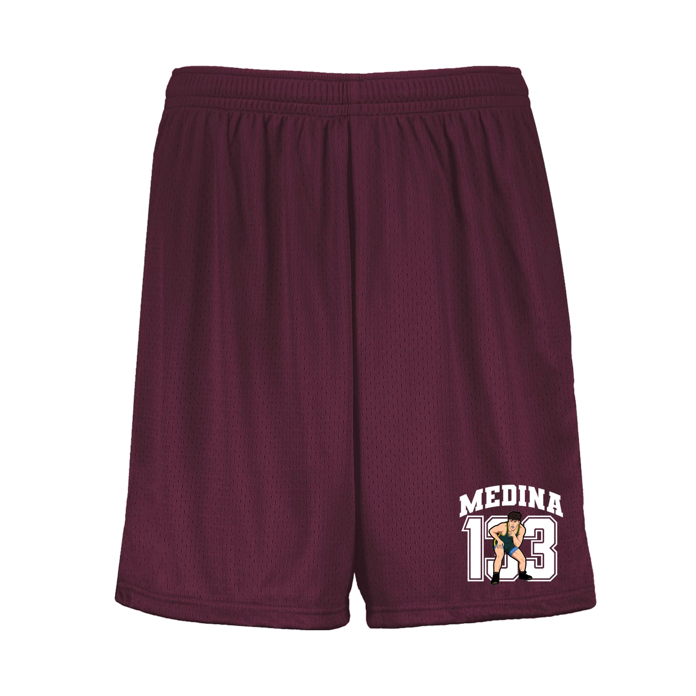Shorts — Number in Maroon