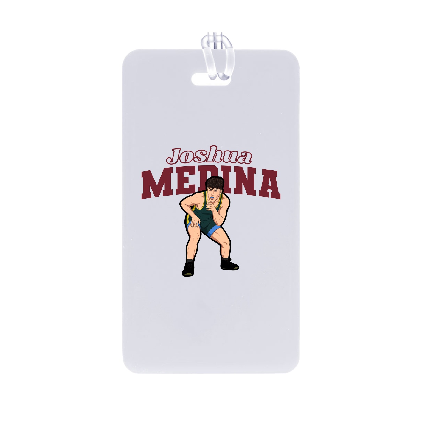 Bag Tag — Name Arch in Classic