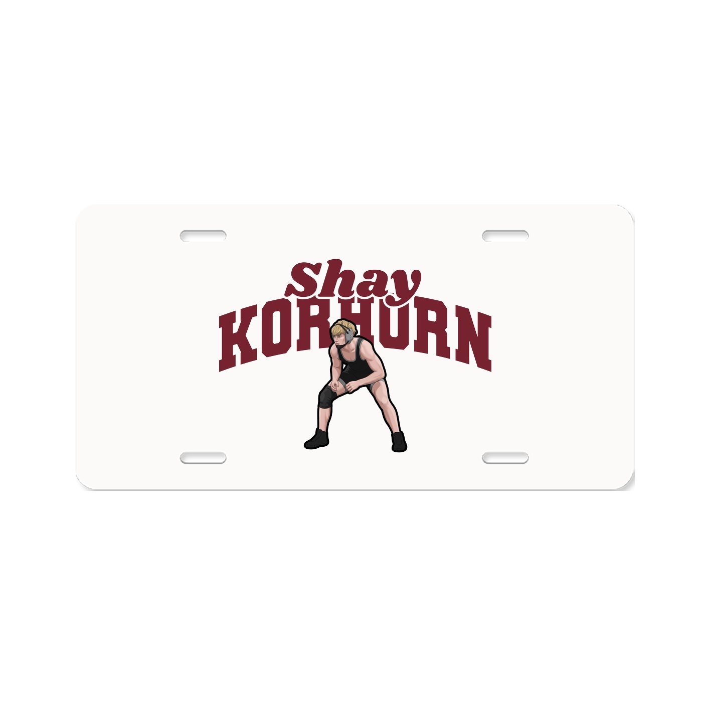 License Plate — Signature Arch in Classic
