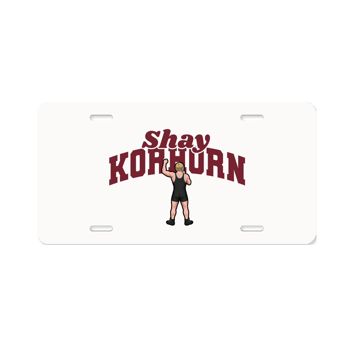 License Plate — Signature Arch in Classic