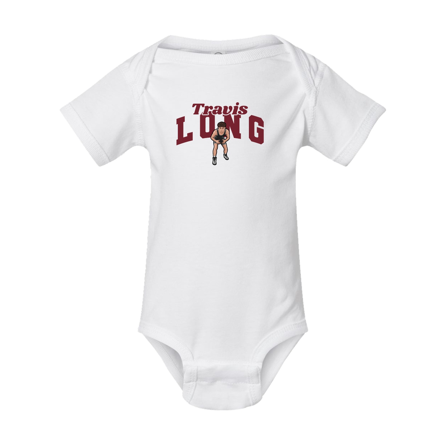 Baby Onesie — Signature Arch in White