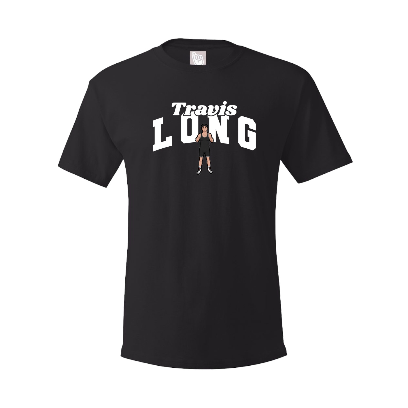 Tee — Signature Arch in Black