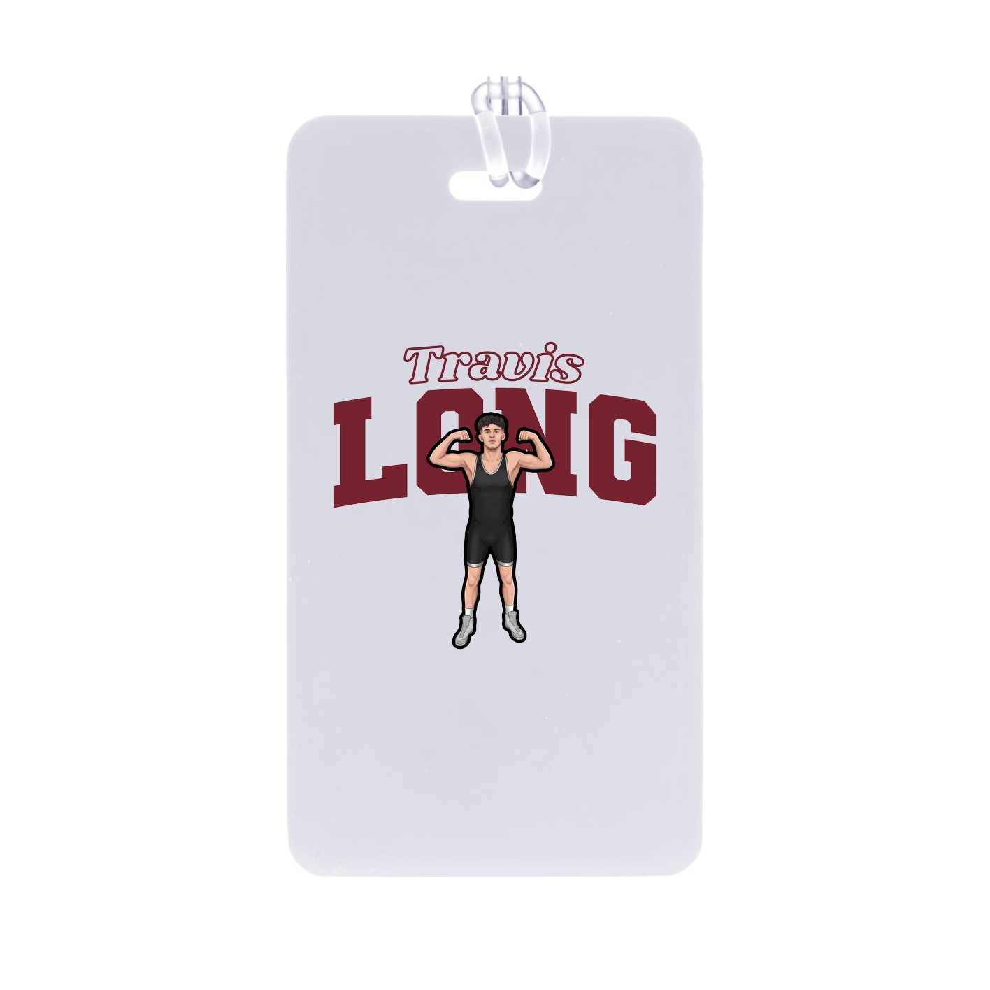 Bag Tag — Name Arch in Classic