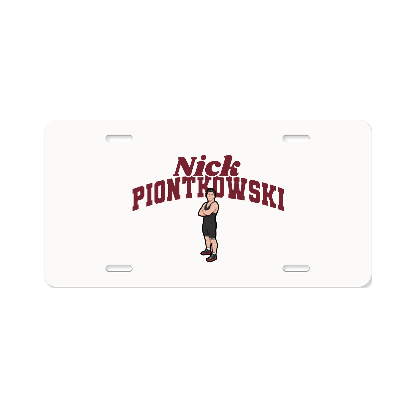 License Plate — Signature Arch in Classic