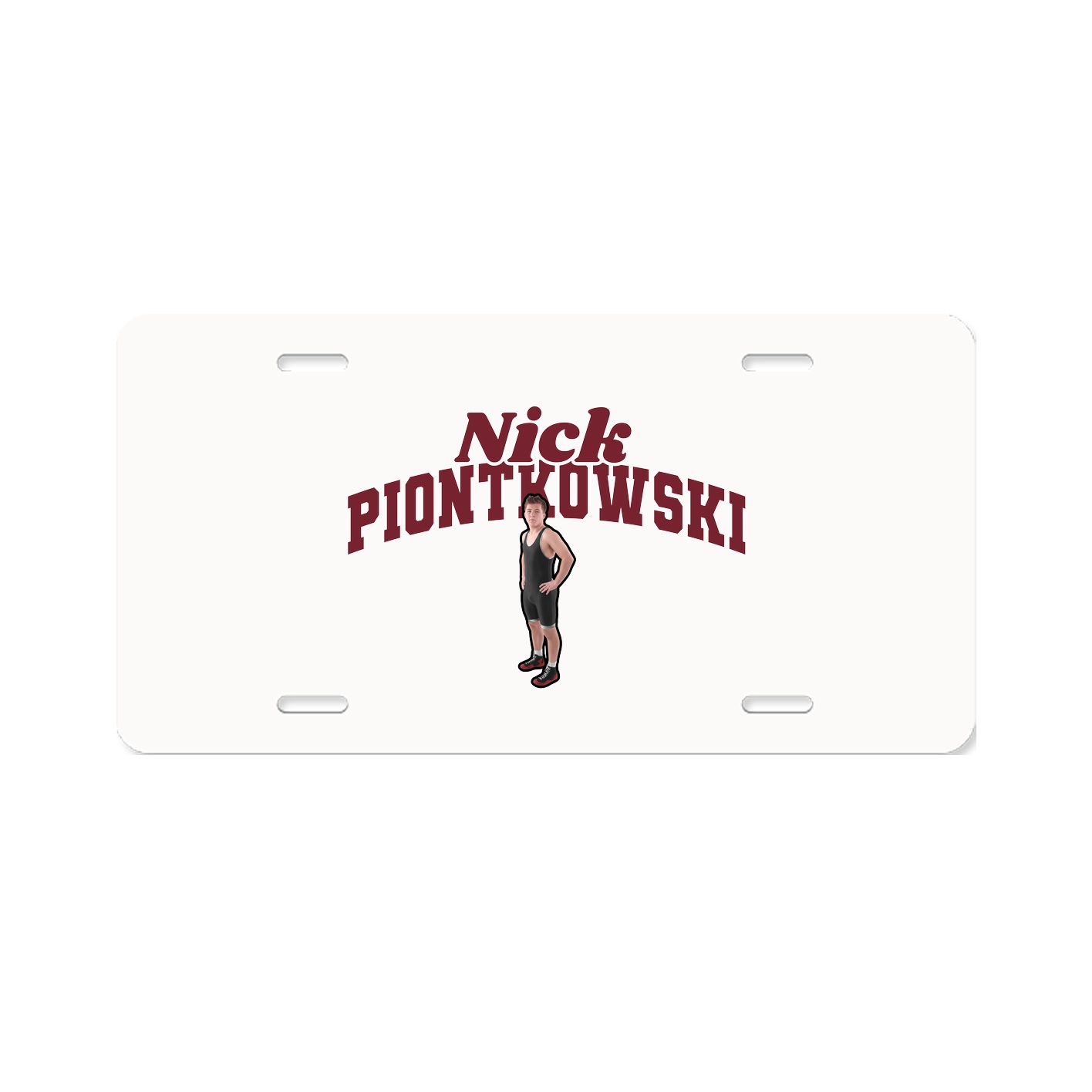 License Plate — Signature Arch in Classic