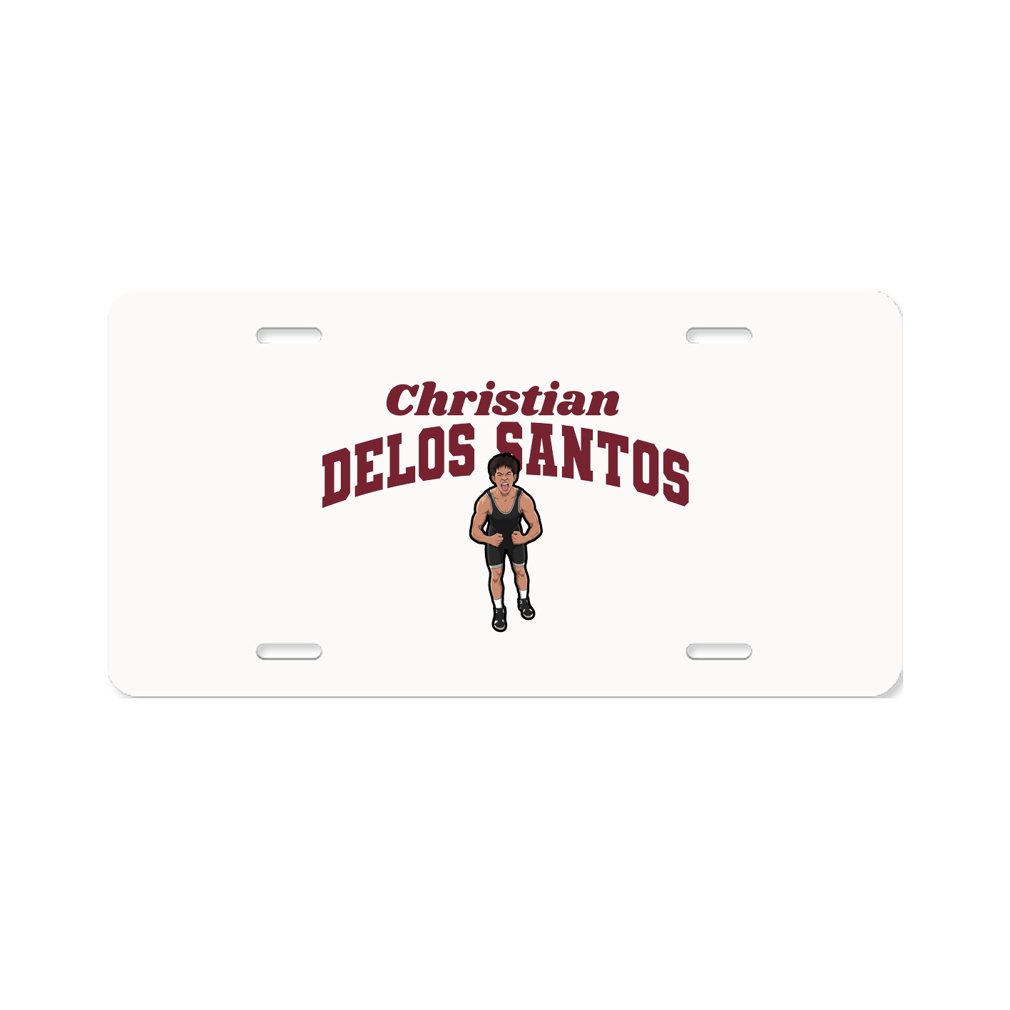 License Plate — Signature Arch in Classic