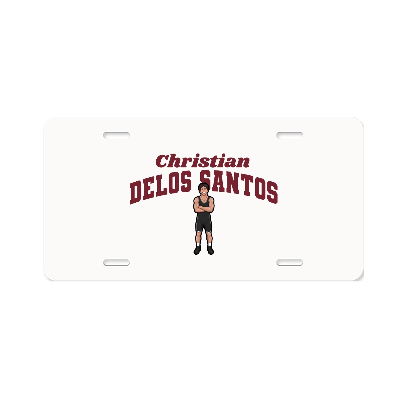 License Plate — Signature Arch in Classic