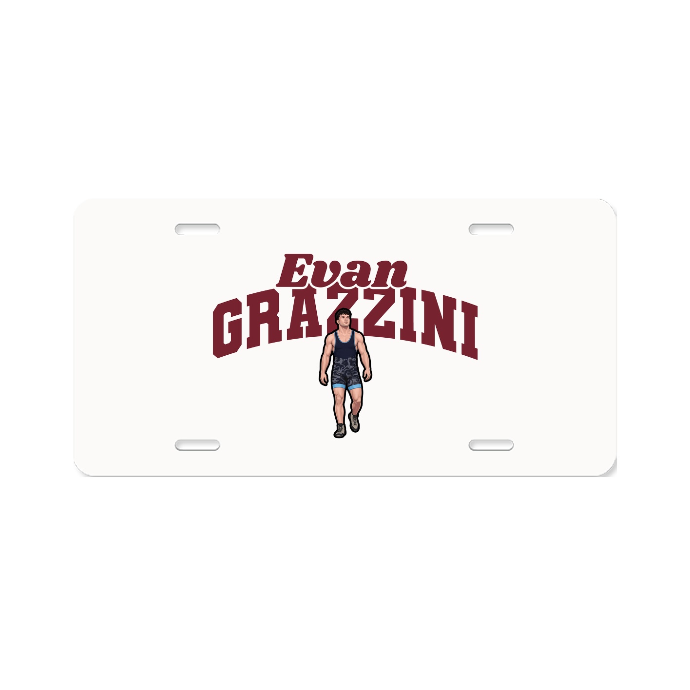 License Plate — Signature Arch in Classic