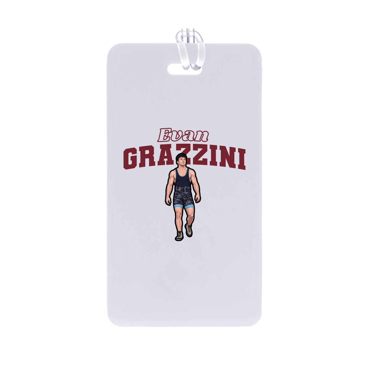 Bag Tag — Name Arch in Classic