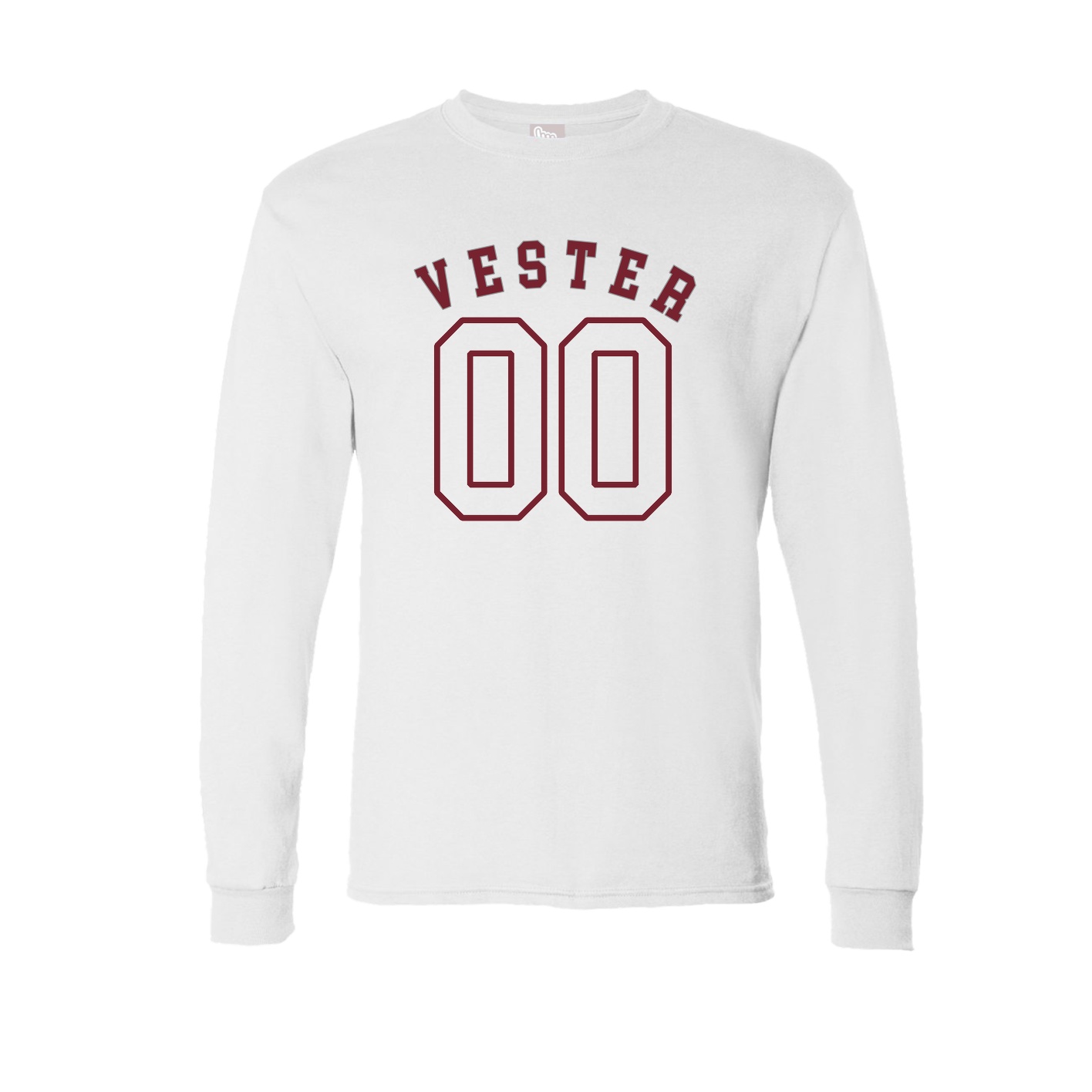 Long Sleeve Tee — Shirsey Arch in White