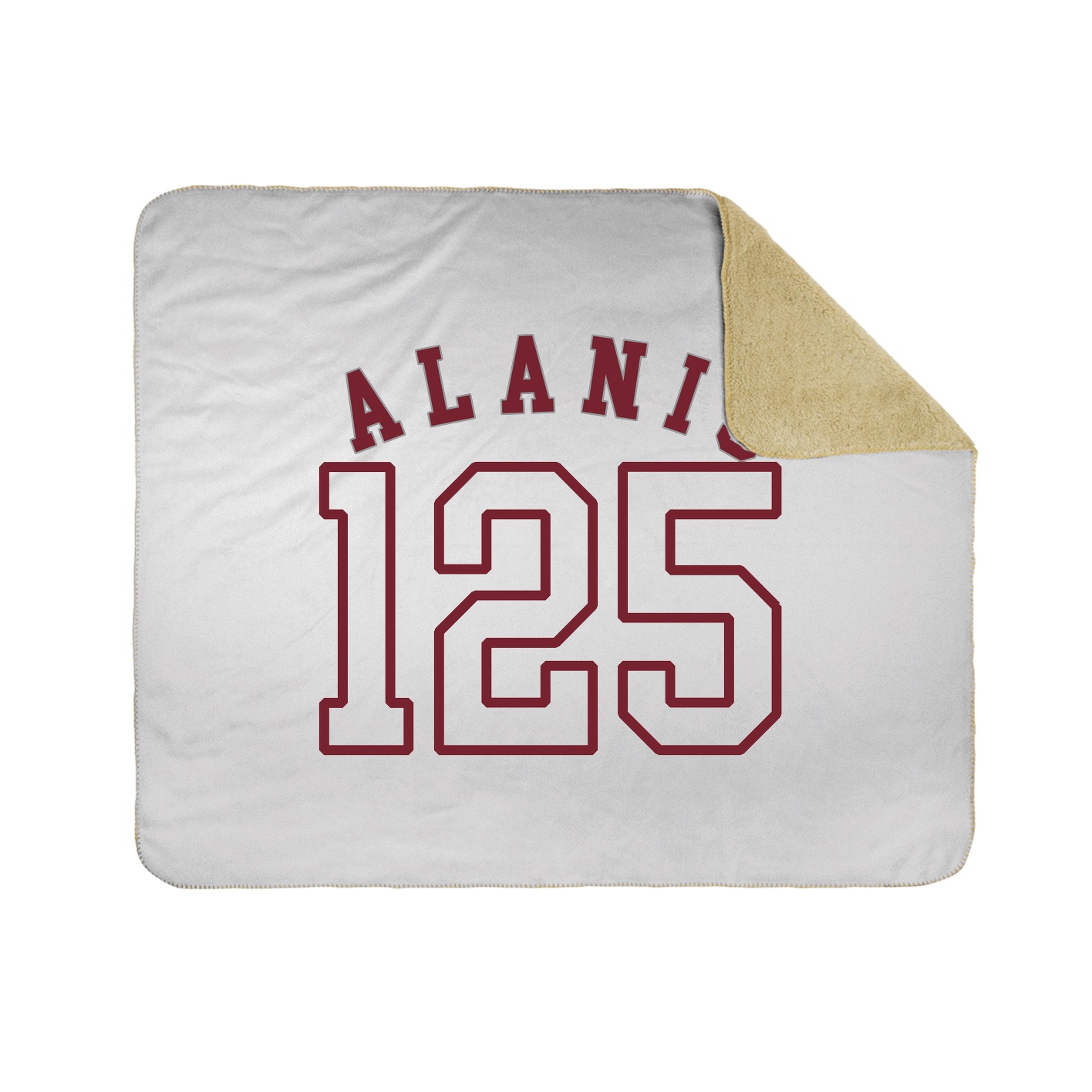 Throw Blanket — Shirsey Arch in White