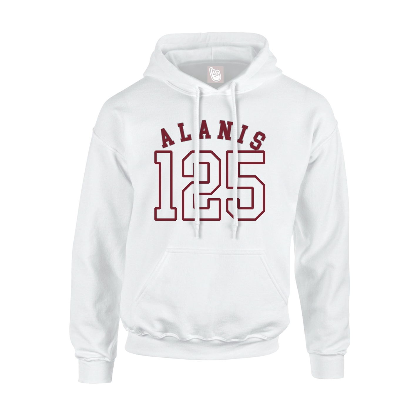 Hoodie — Shirsey Arch in White