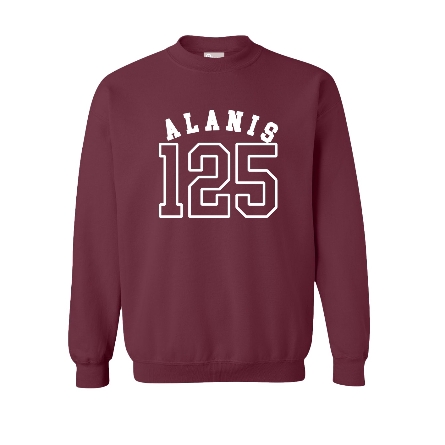 Fleece Crew — Shirsey Arch in Maroon