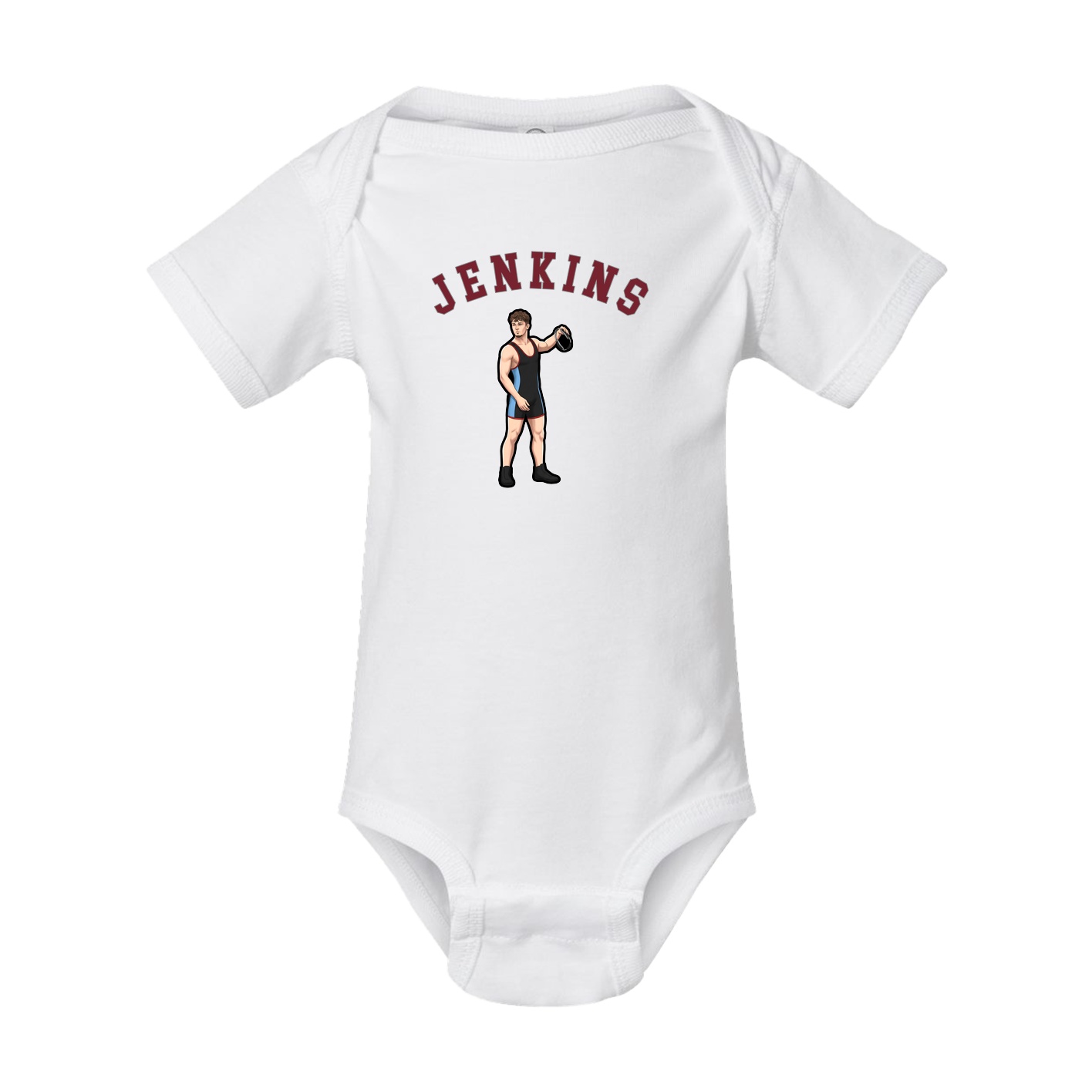Baby Onesie — Shirsey Arch in White