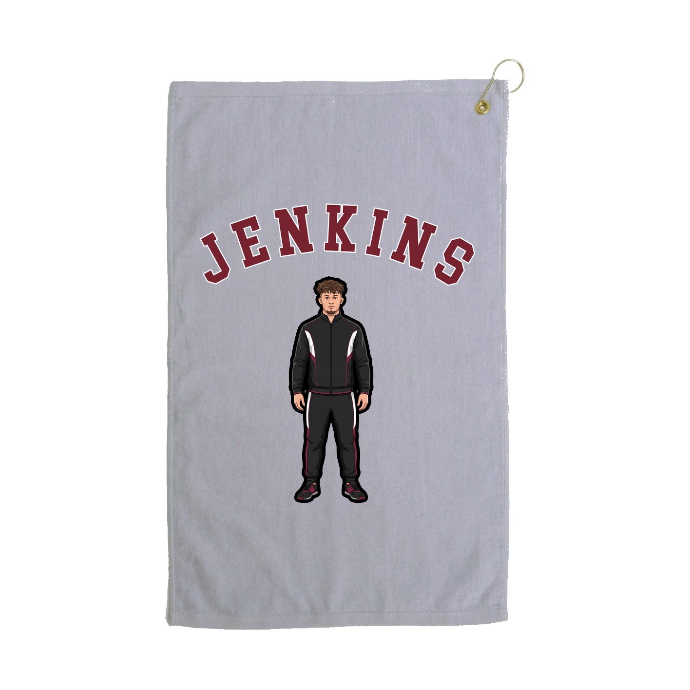 Golf Towel — Shirsey Arch in Grey