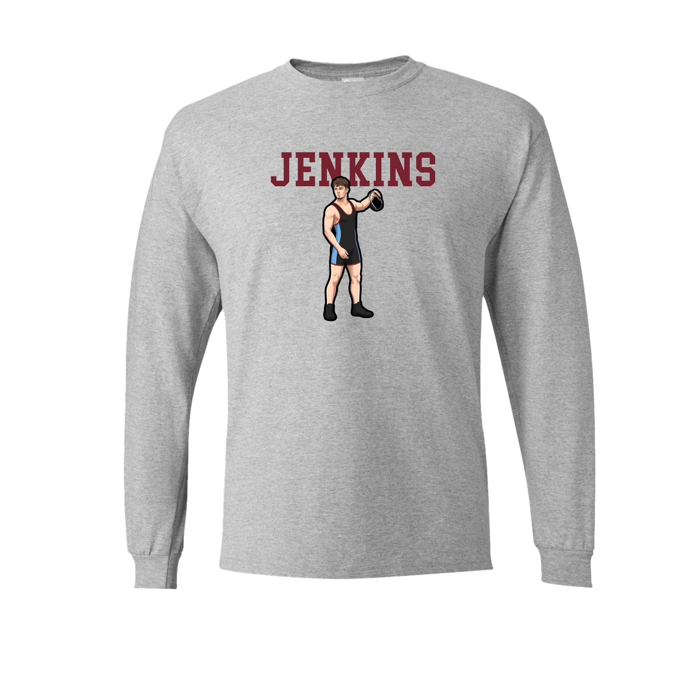 Long Sleeve Tee — Shirsey in Grey