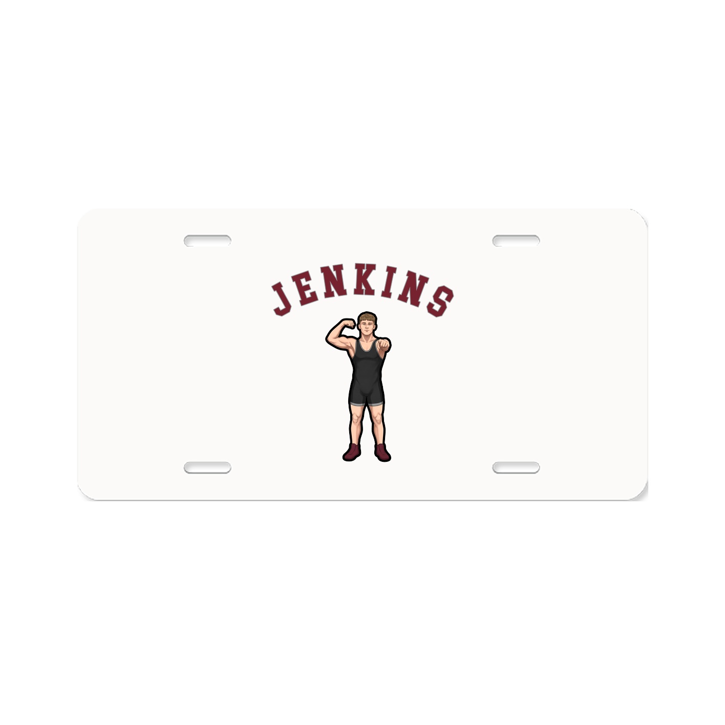 License Plate — Shirsey Arch in Classic