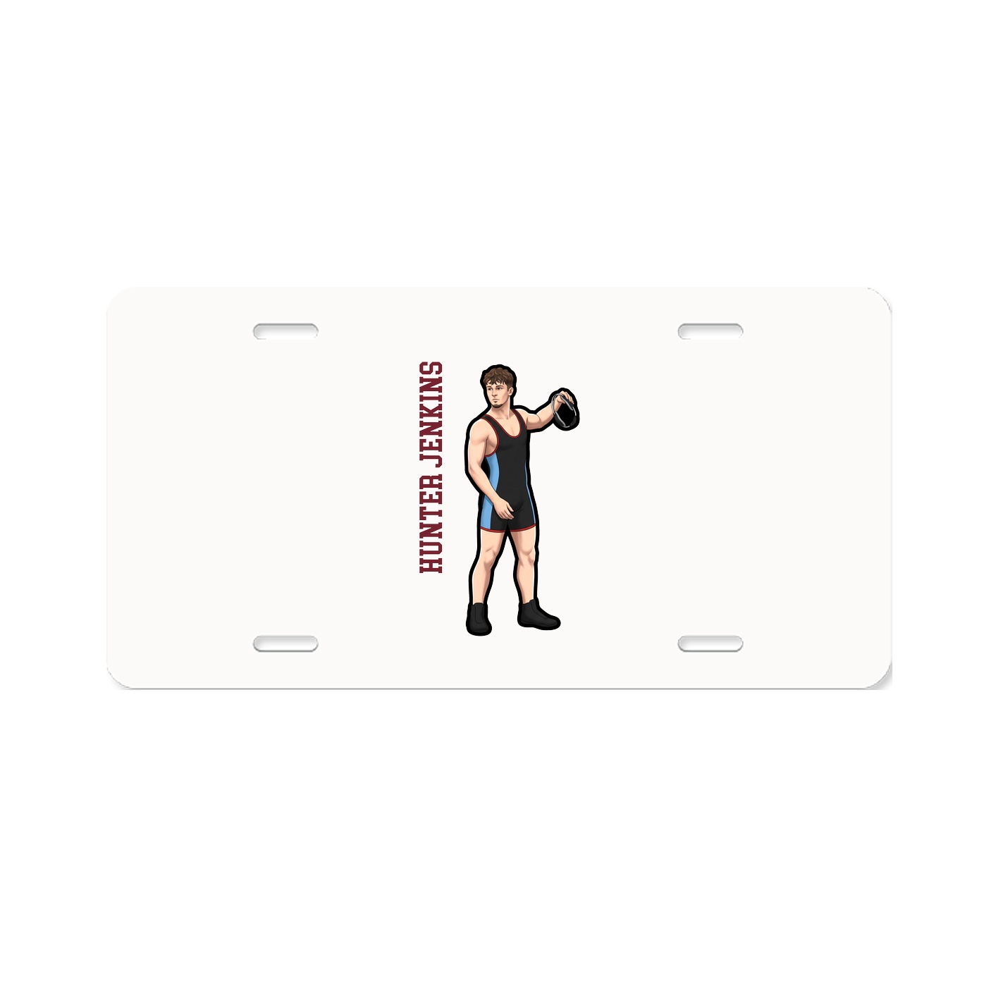 Aluminum License Plate