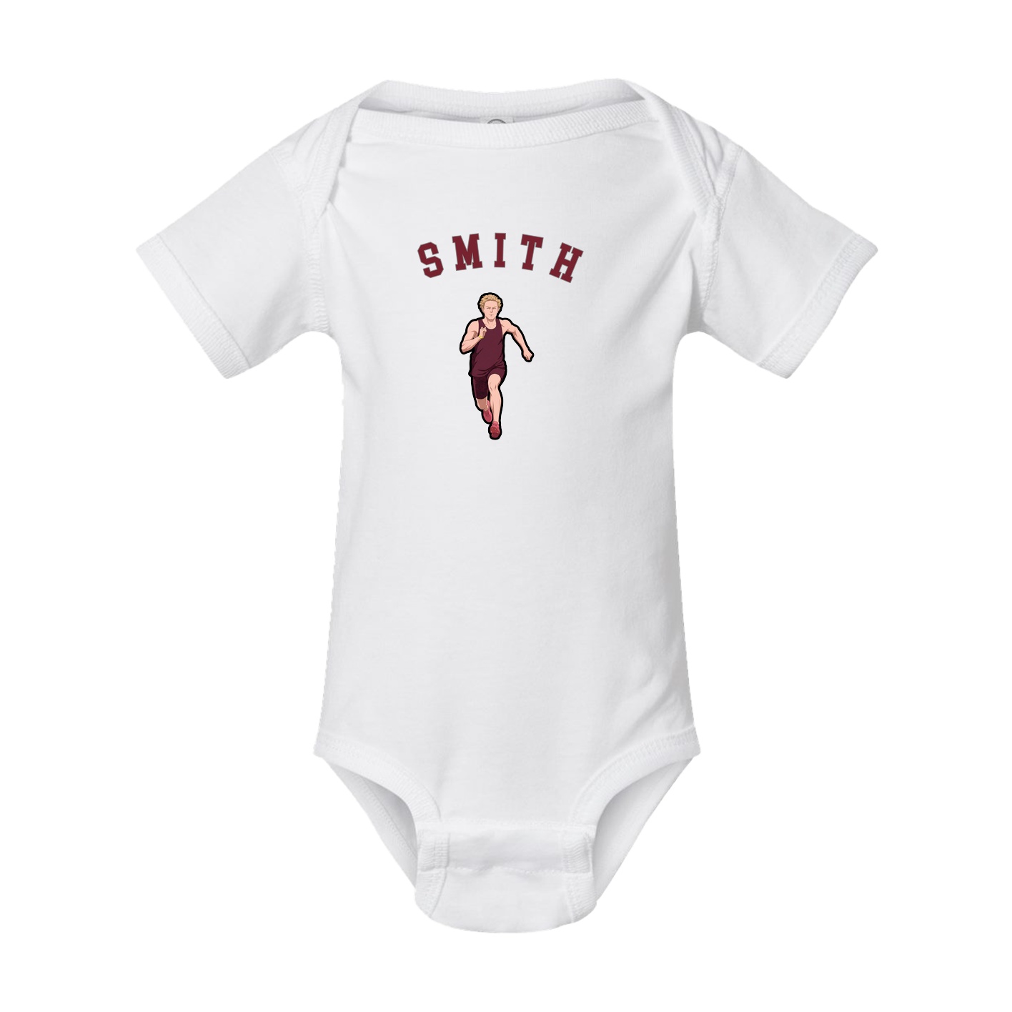 Baby Onesie — Shirsey Arch in White