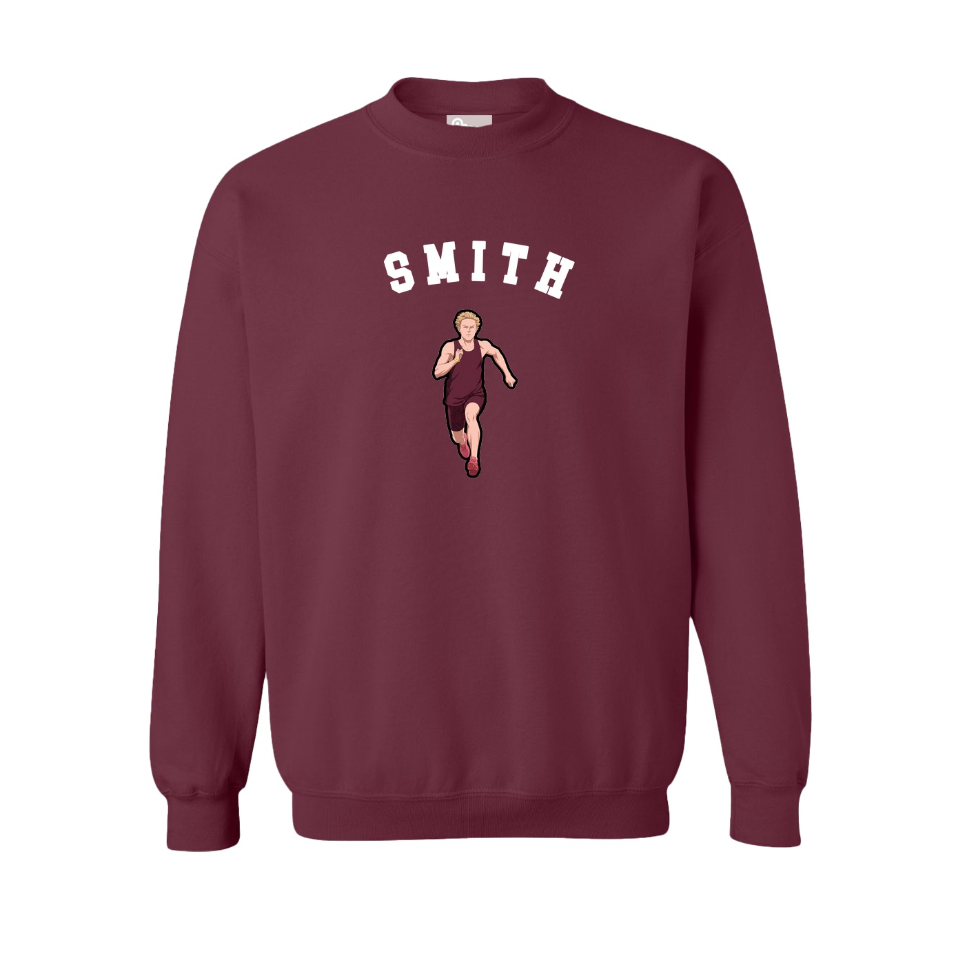 Fleece Crew — Shirsey Arch in Maroon