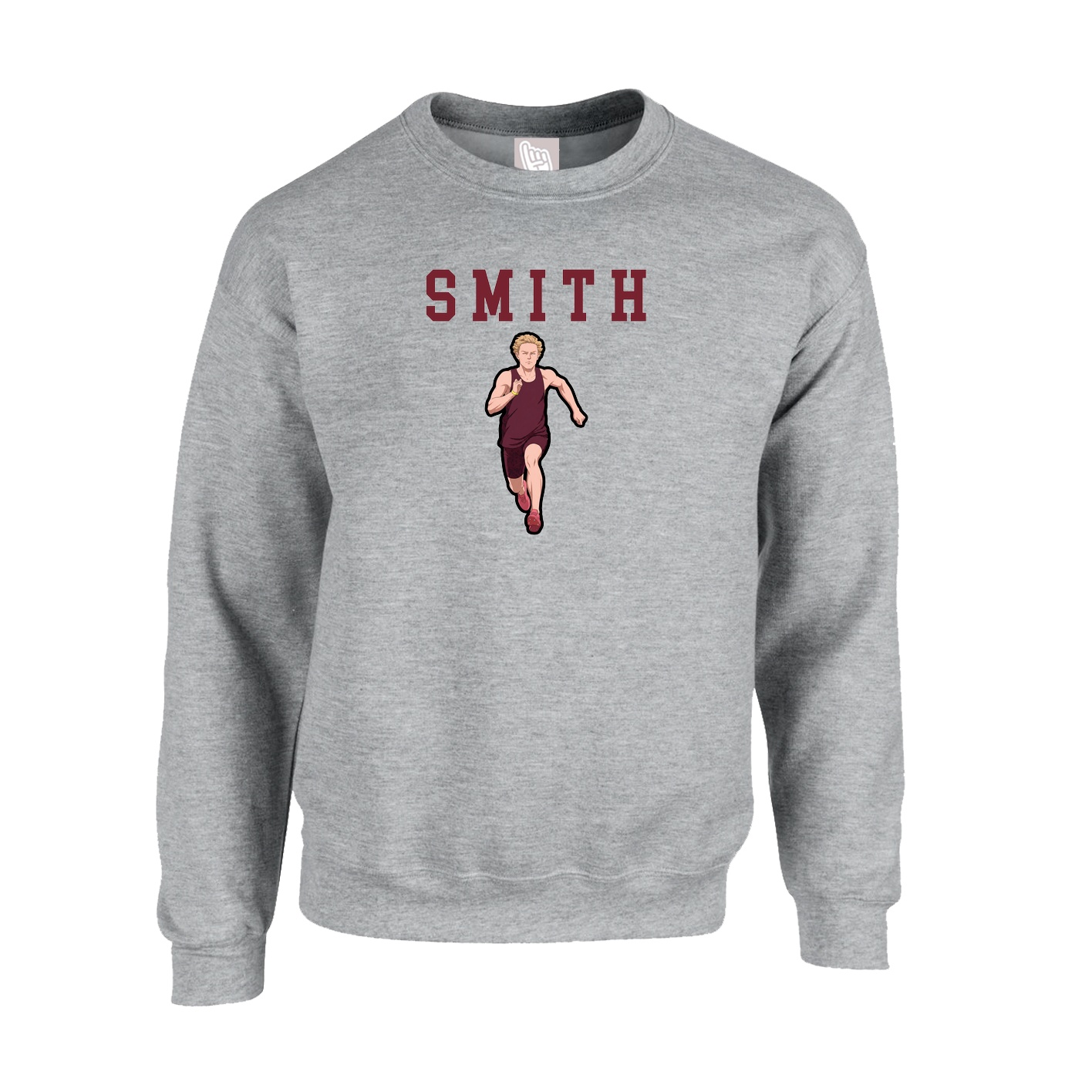 Fleece Crew — Shirsey in Grey
