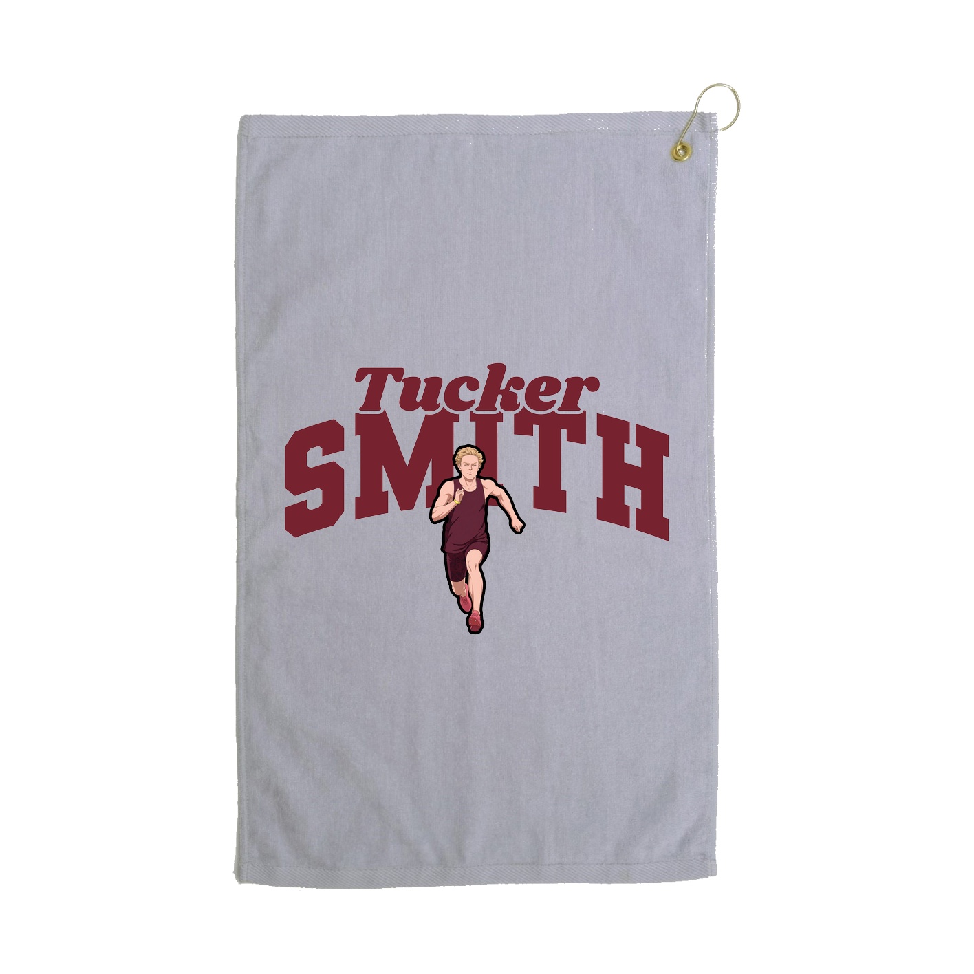 Golf Towel — Signature Arch in Grey
