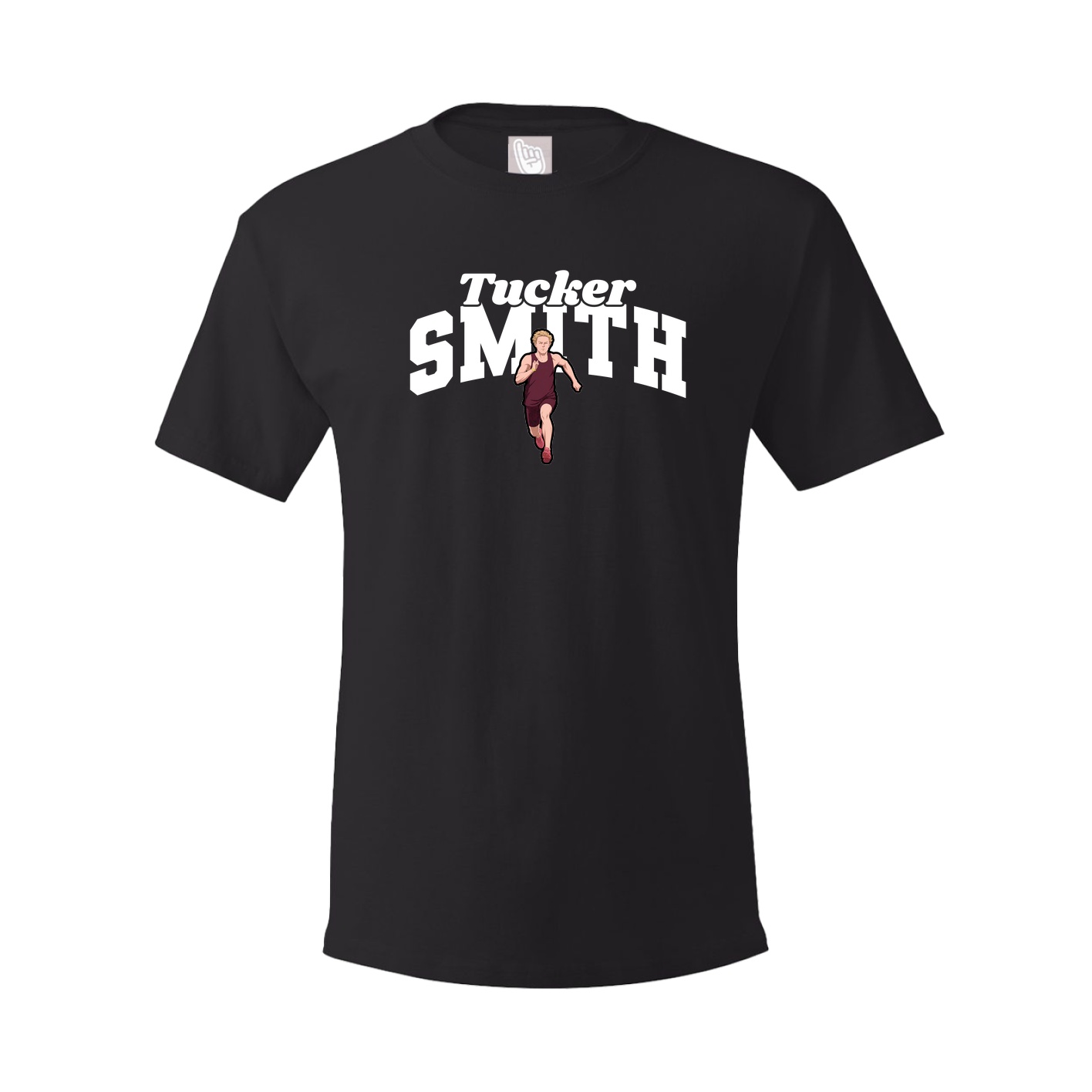 Youth Tee — Signature Arch in Black