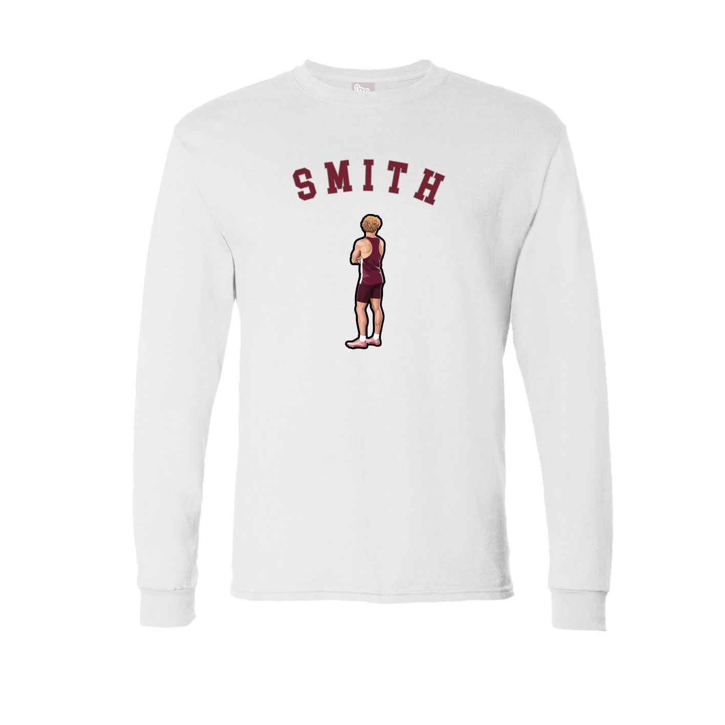 Long Sleeve Tee — Shirsey Arch in White