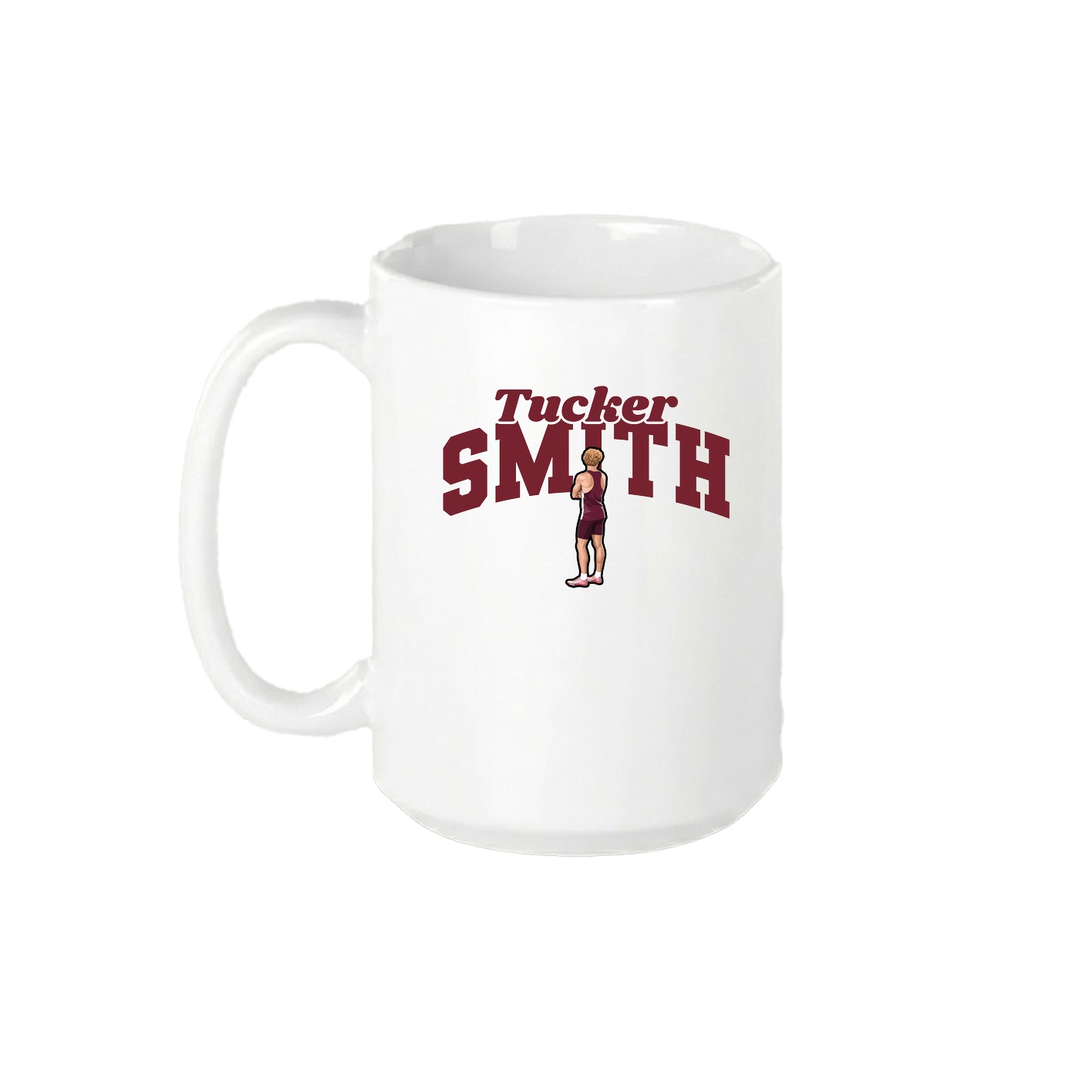 15oz Coffee Mug — Signature Arch in White