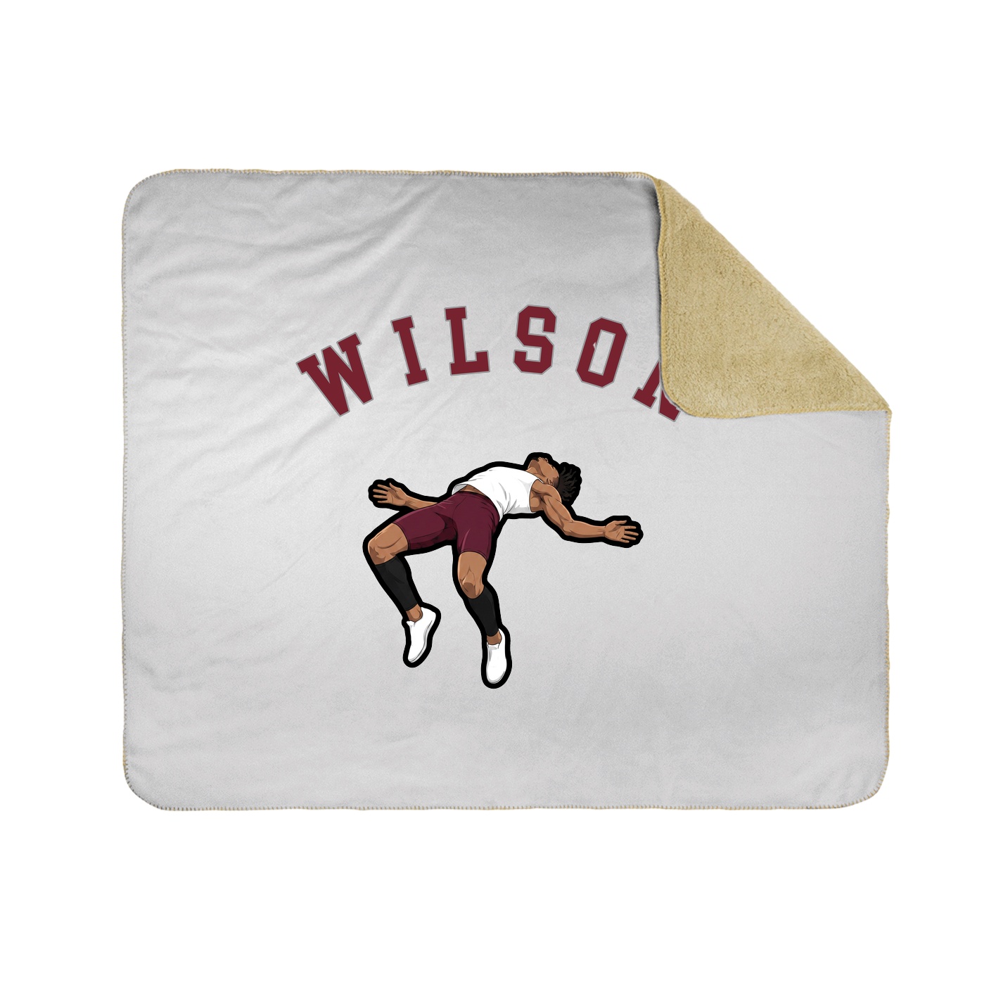 Throw Blanket — Shirsey Arch in White