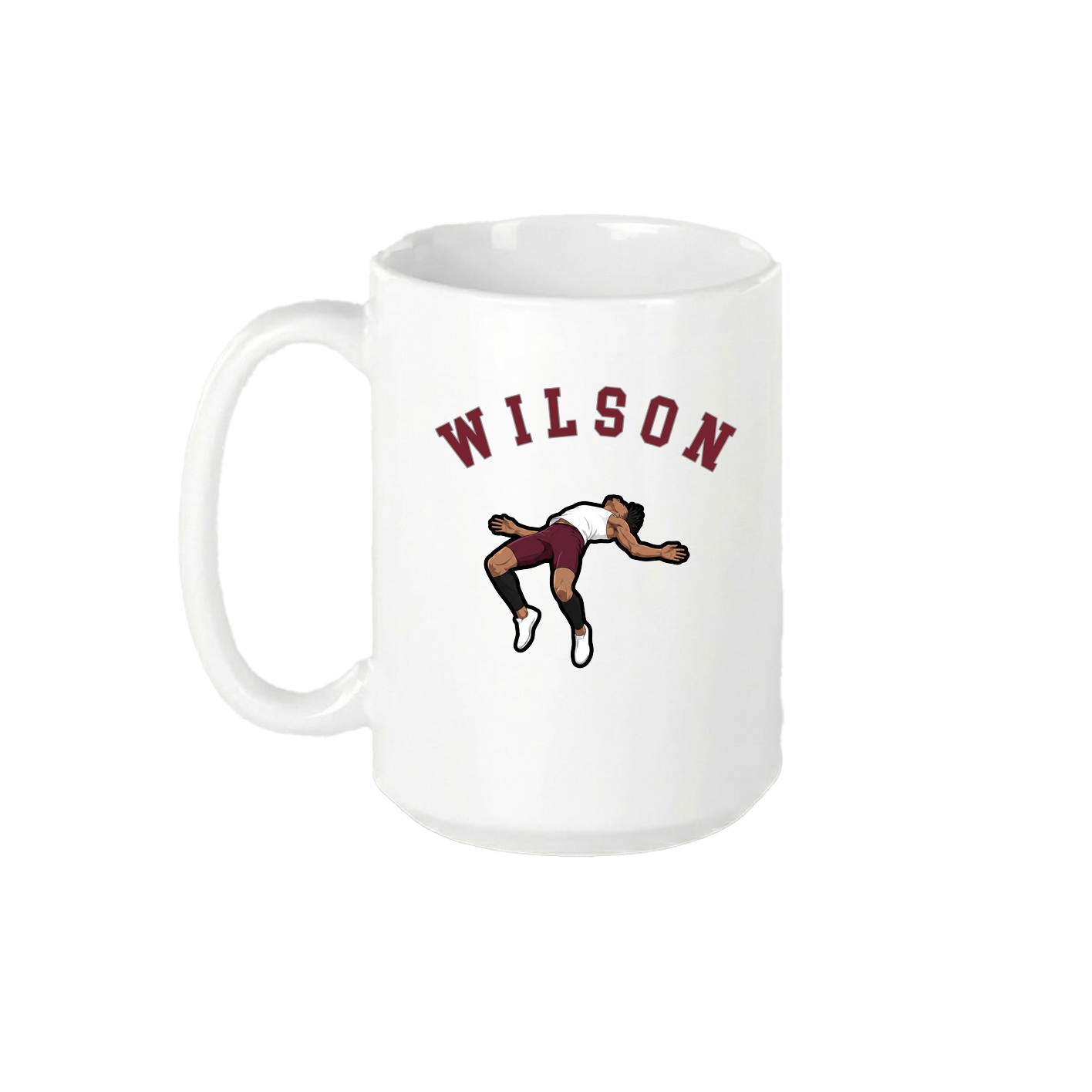 15oz Coffee Mug — Shirsey Arch in White