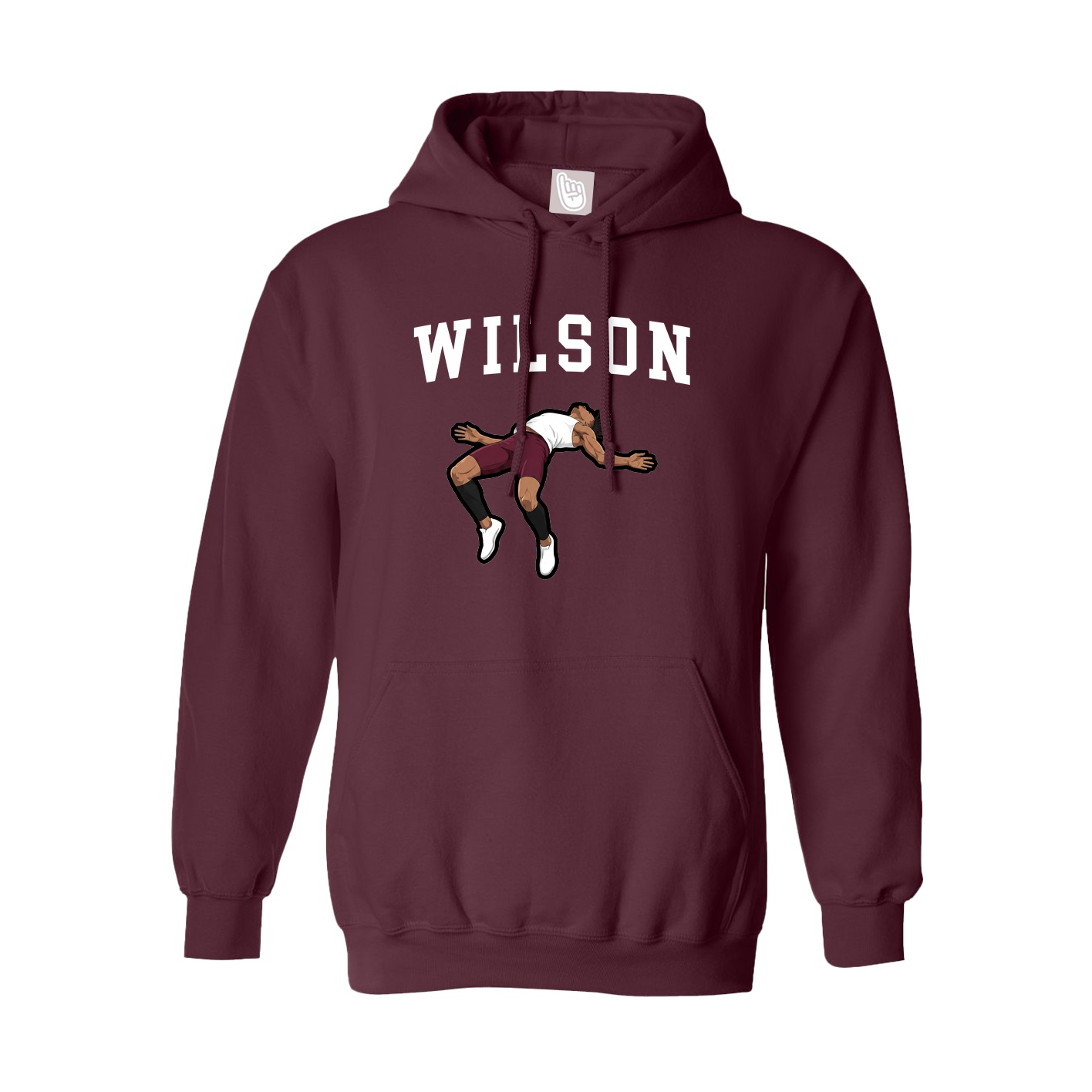 Youth Hoodie — Shirsey in Maroon