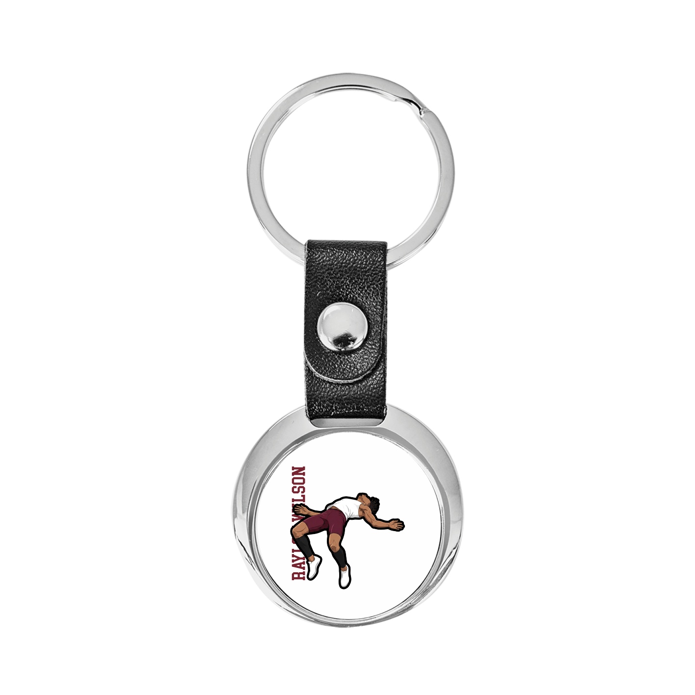 Key Chain — Name Vertical in Classic