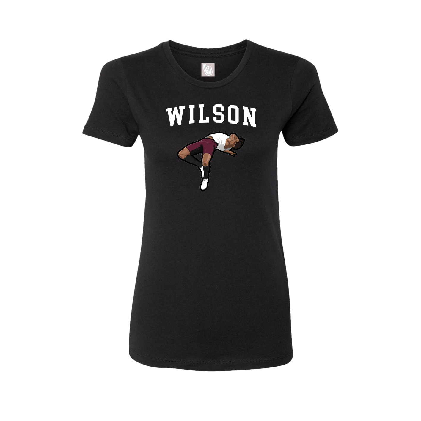 Fitted Women's Tee — Shirsey in Black