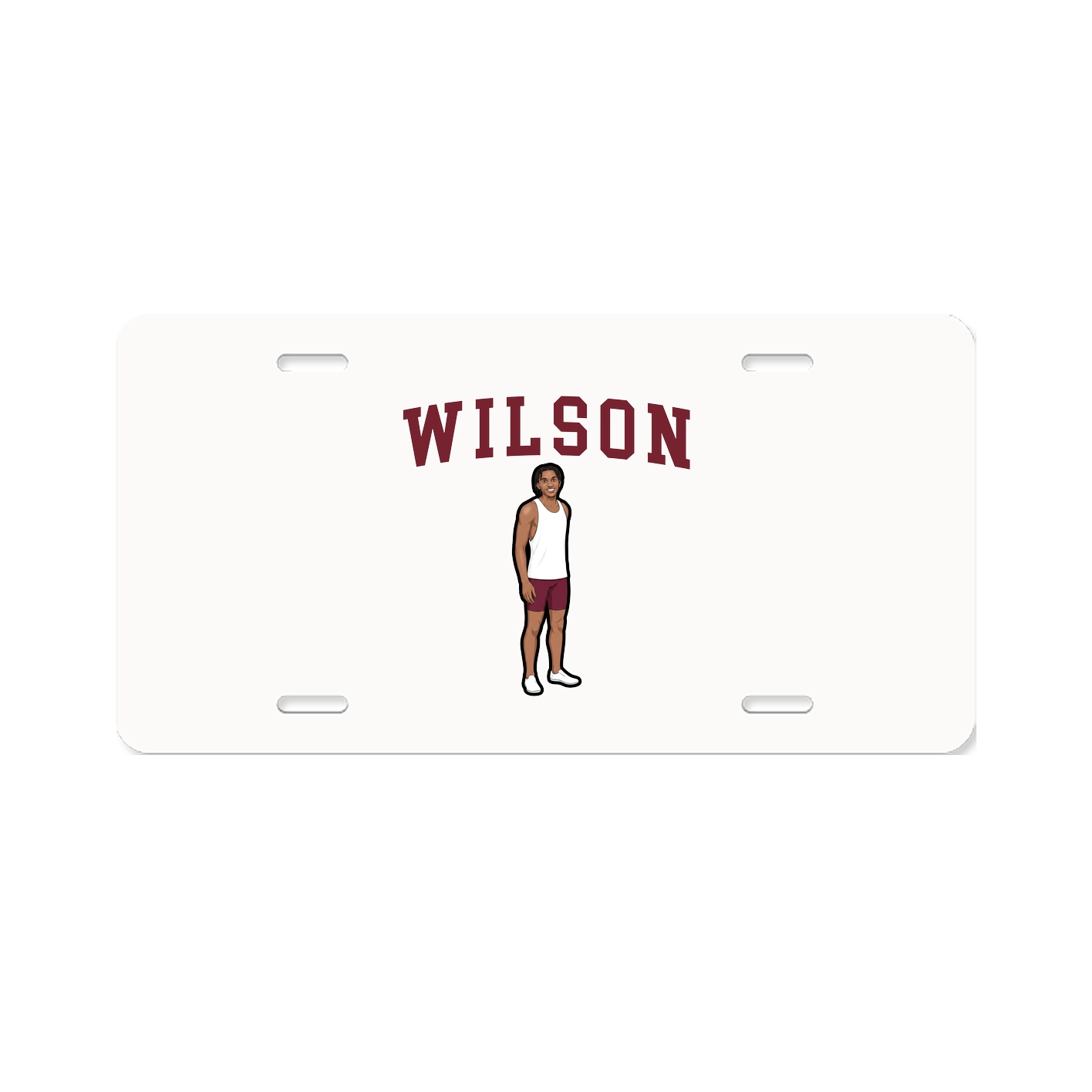 License Plate — Shirsey in Classic