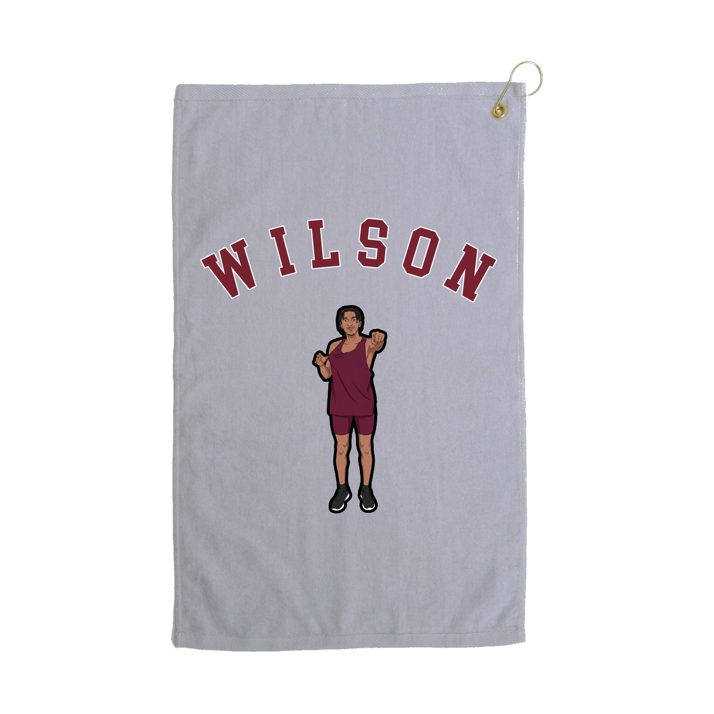 Golf Towel — Shirsey Arch in Grey