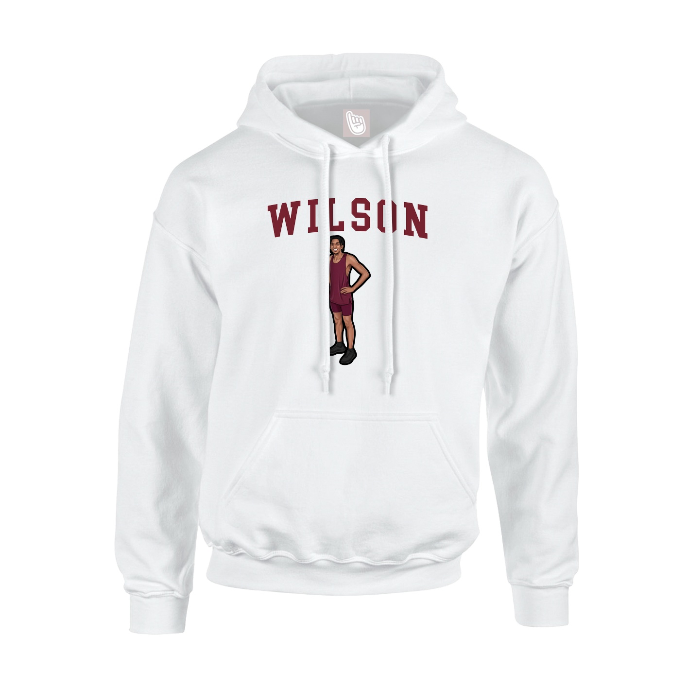 Youth Hoodie — Shirsey in White
