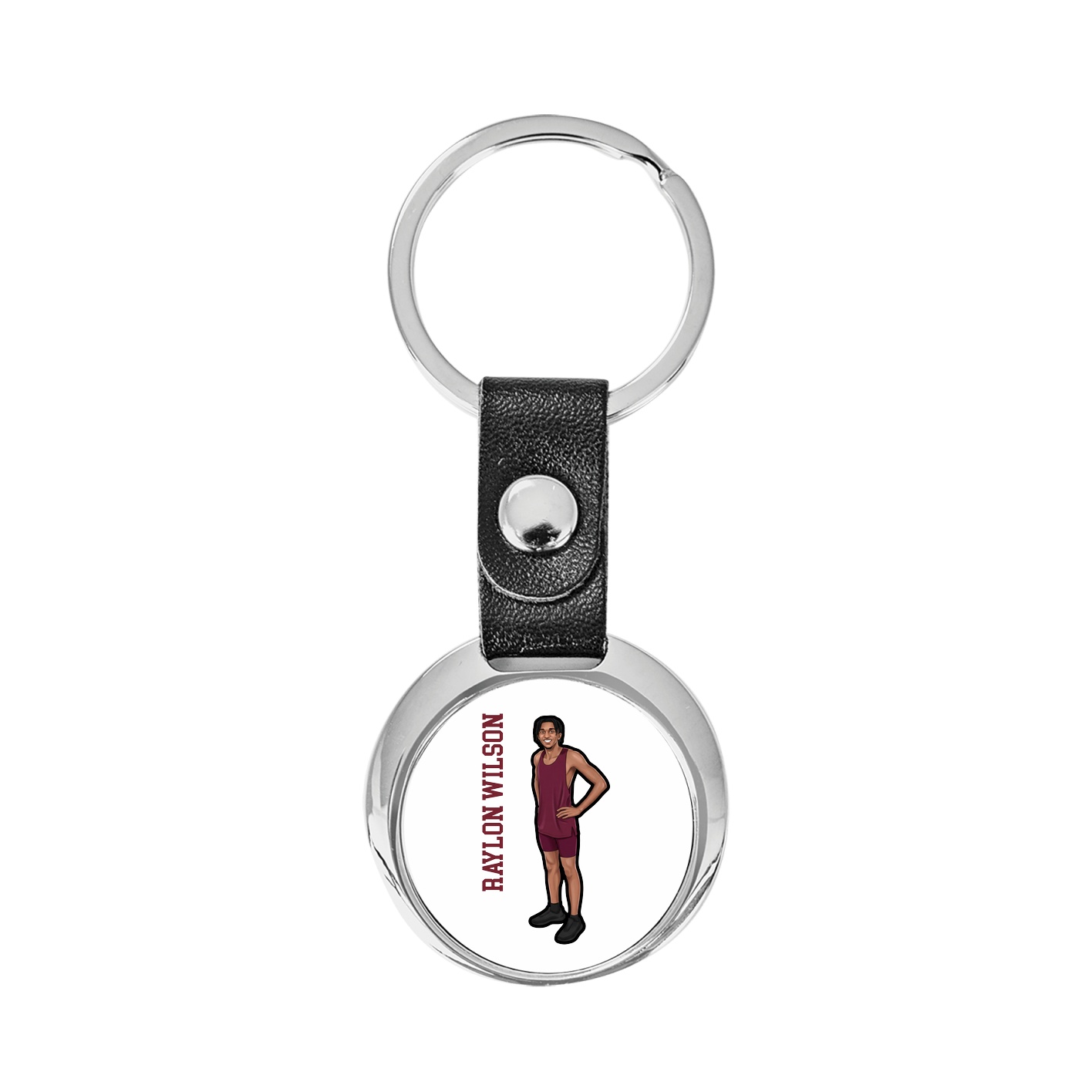 Key Chain — Name Vertical in Classic