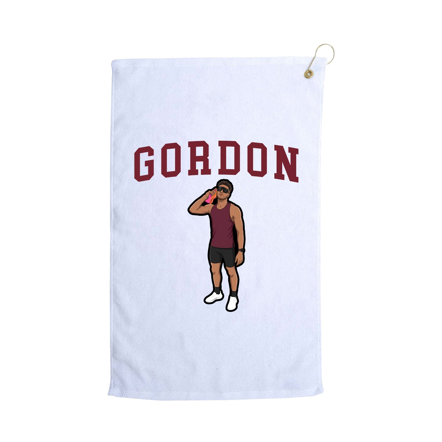 Golf Towel — Shirsey in White