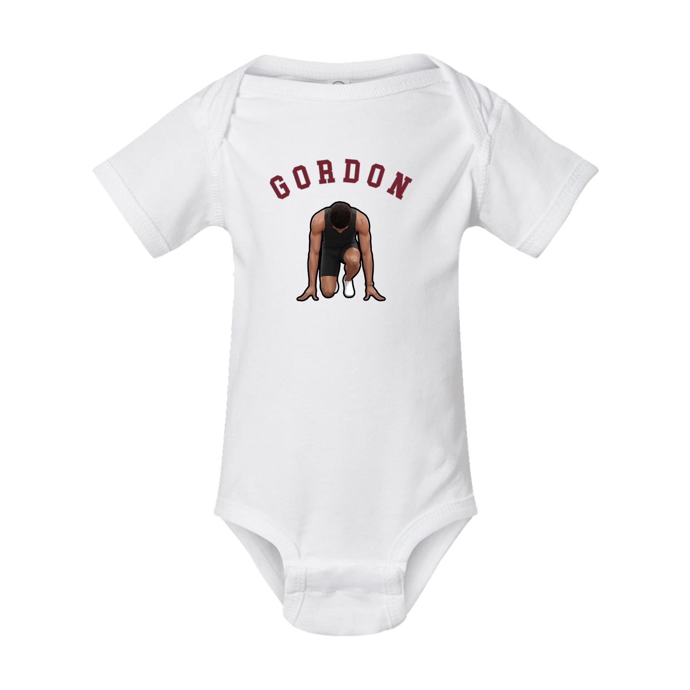 Baby Onesie — Shirsey Arch in White