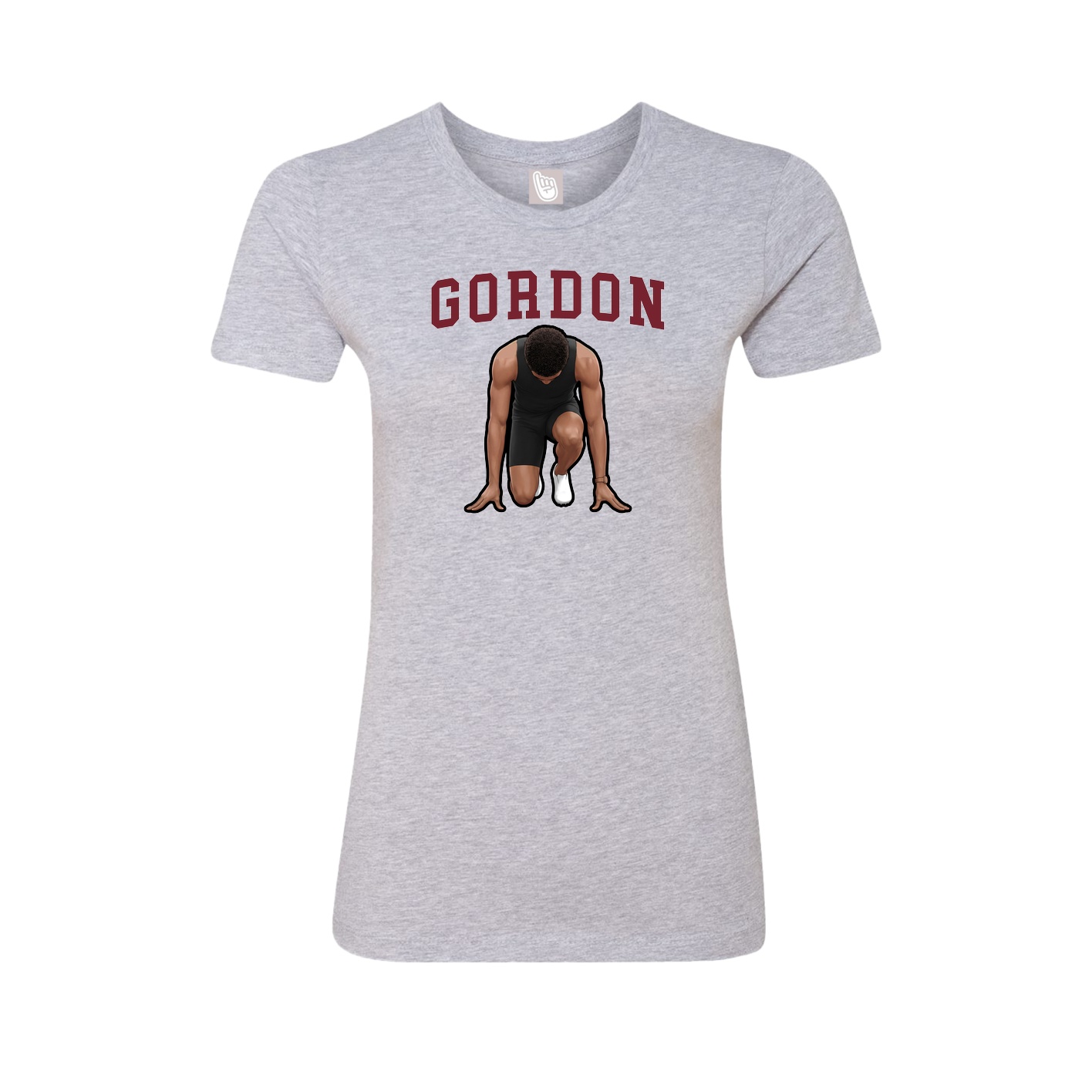 Fitted Women's Tee — Shirsey in Grey