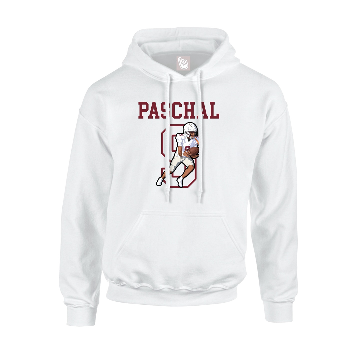 Hoodie — Shirsey in White