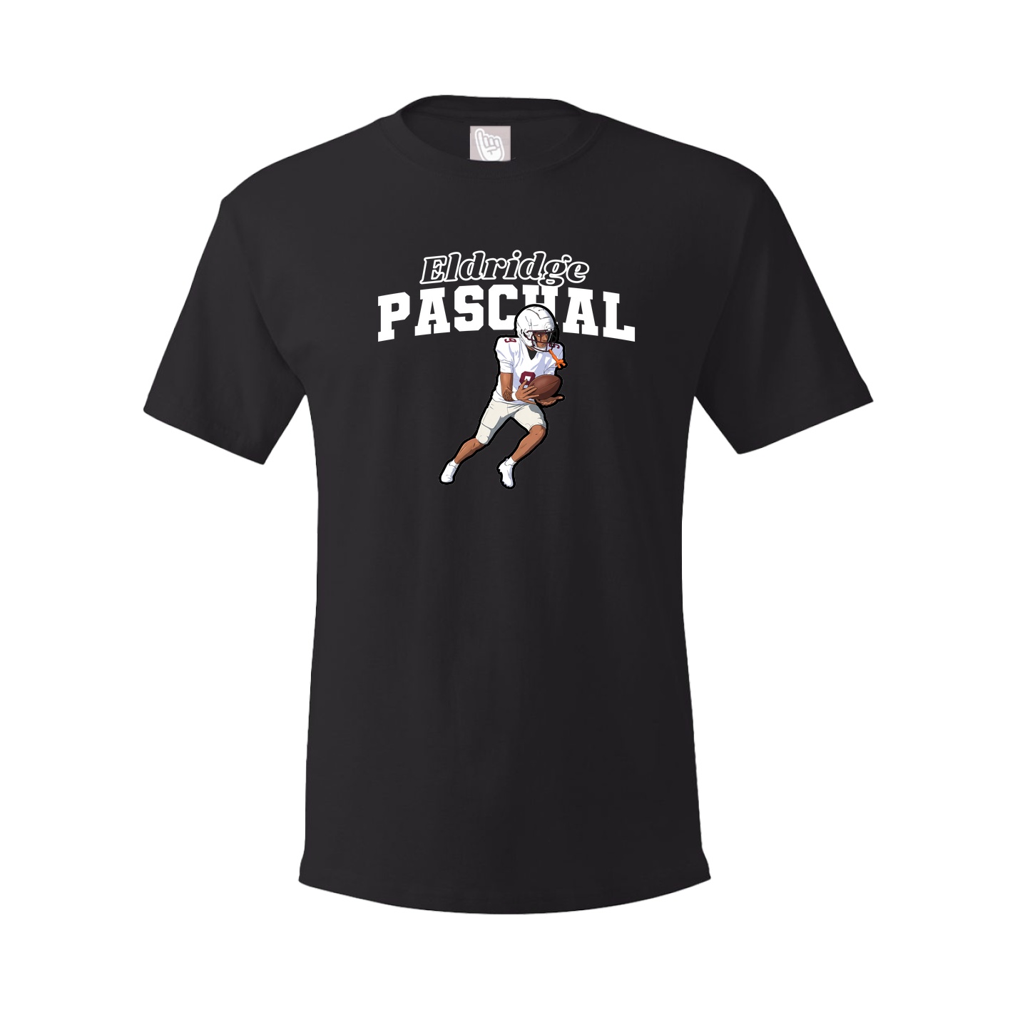 Youth Tee — Name Arch in Black