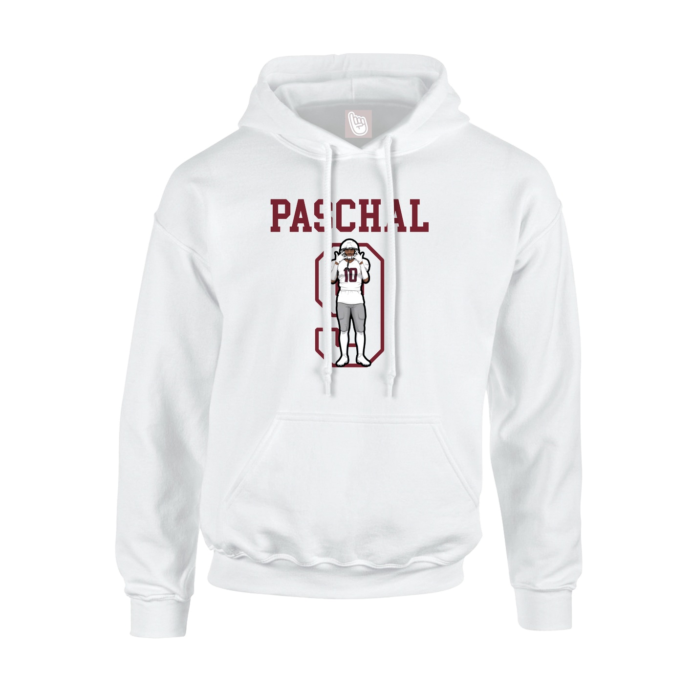 Youth Hoodie — Shirsey in White