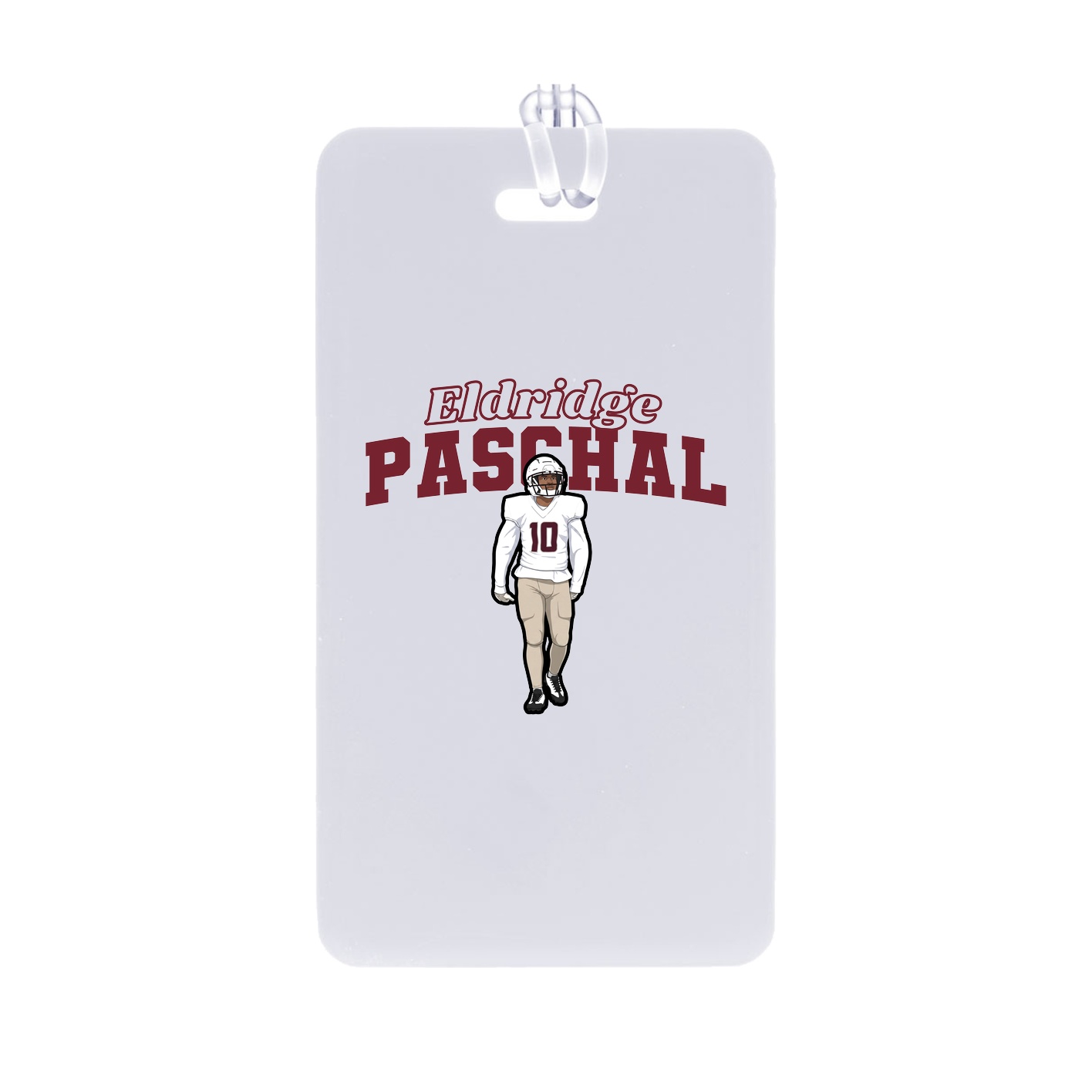 Bag Tag — Name Arch in Classic