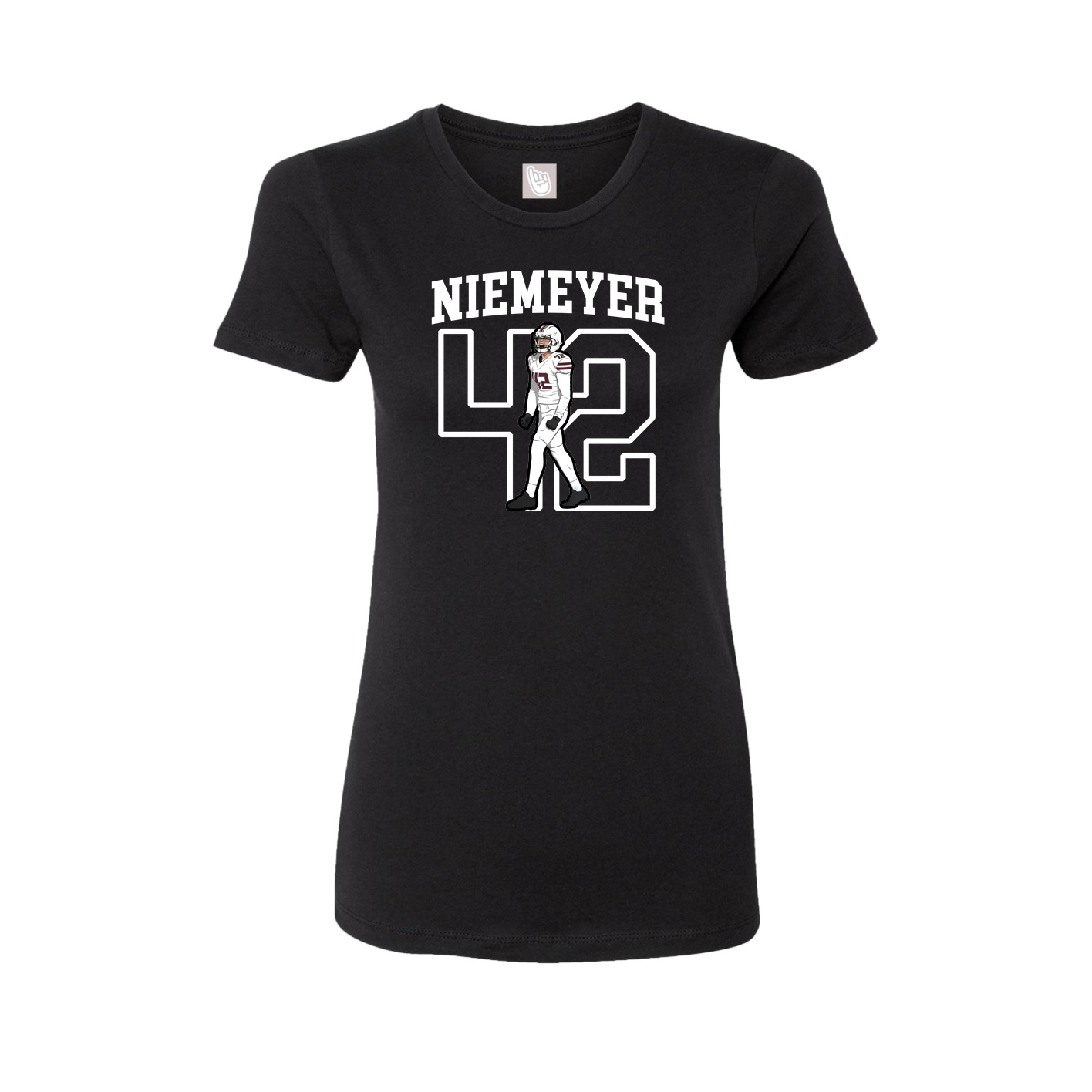 Fitted Women's Tee — Shirsey in Black