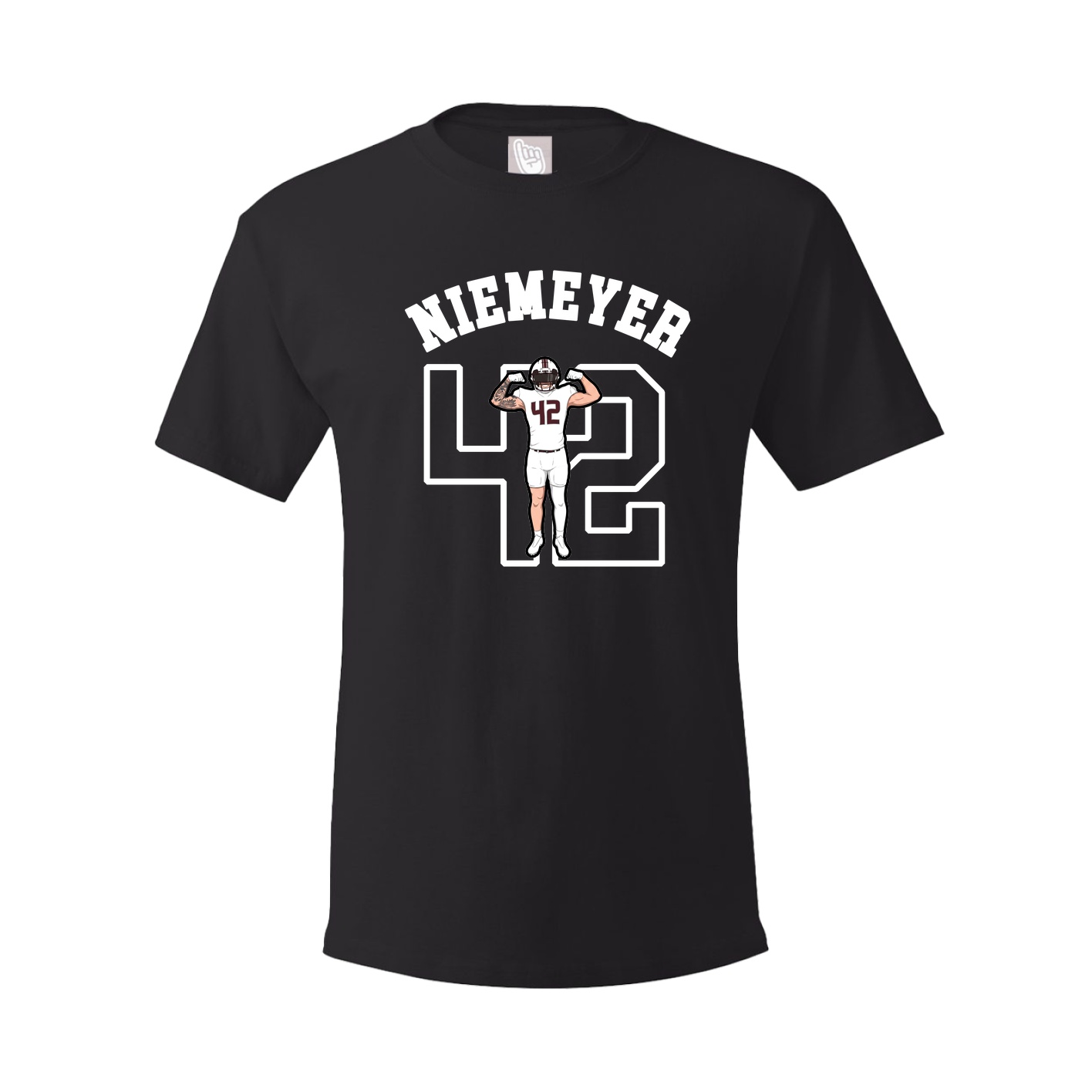 Youth Tee — Shirsey Arch in Black